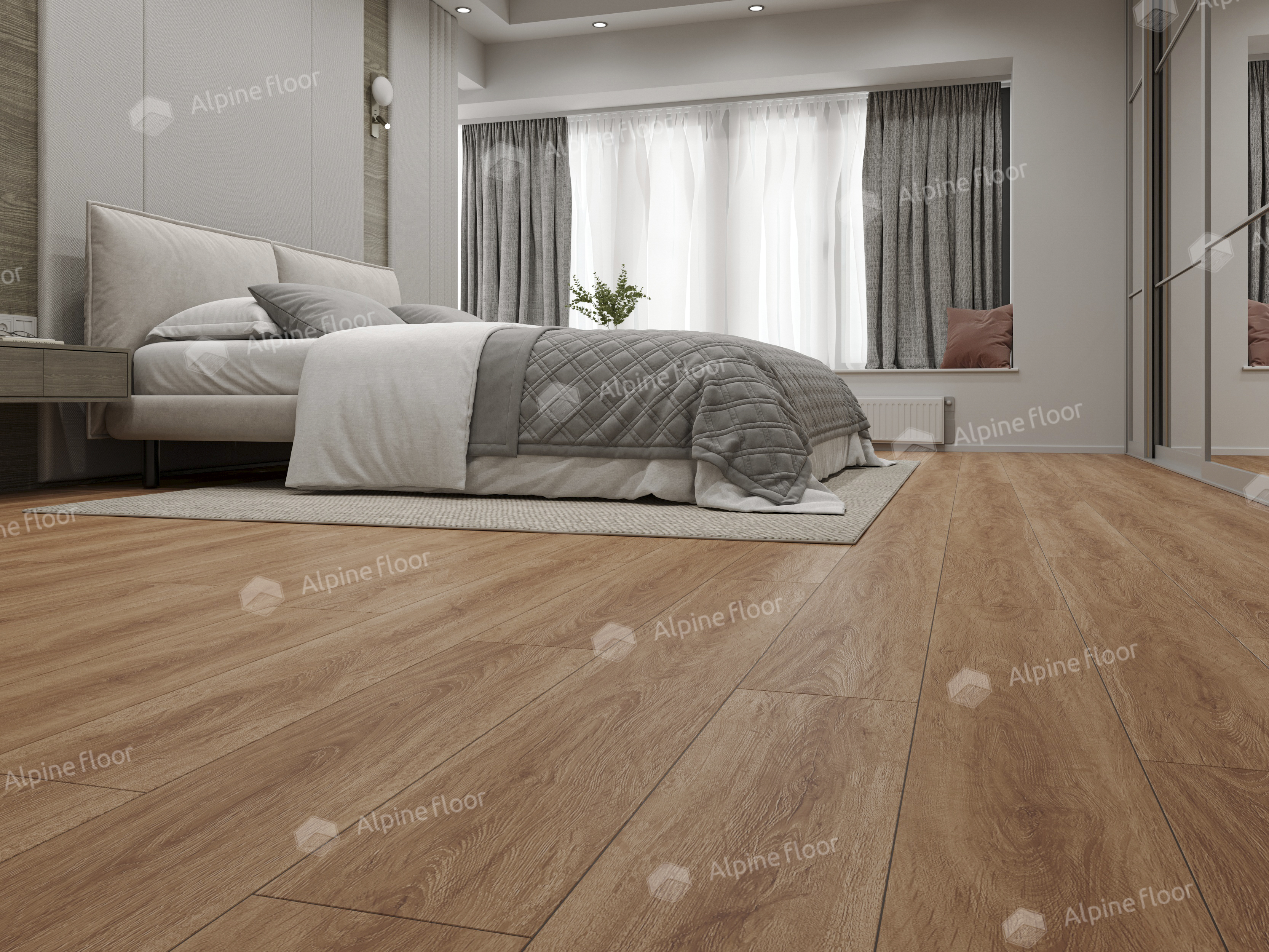 Кварцвинил Alpine Floor Easy Line Еco 3-22 Сосновый Бор