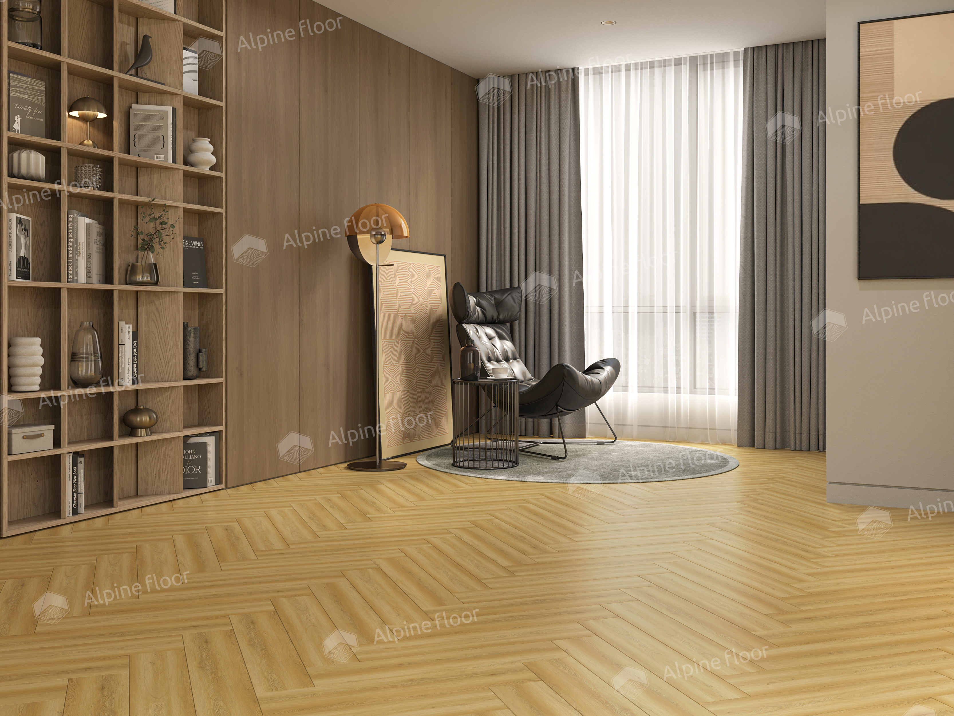 Кварцвинил Alpine Floor Parquet Light Еco 13-28 Дуб Поллукс
