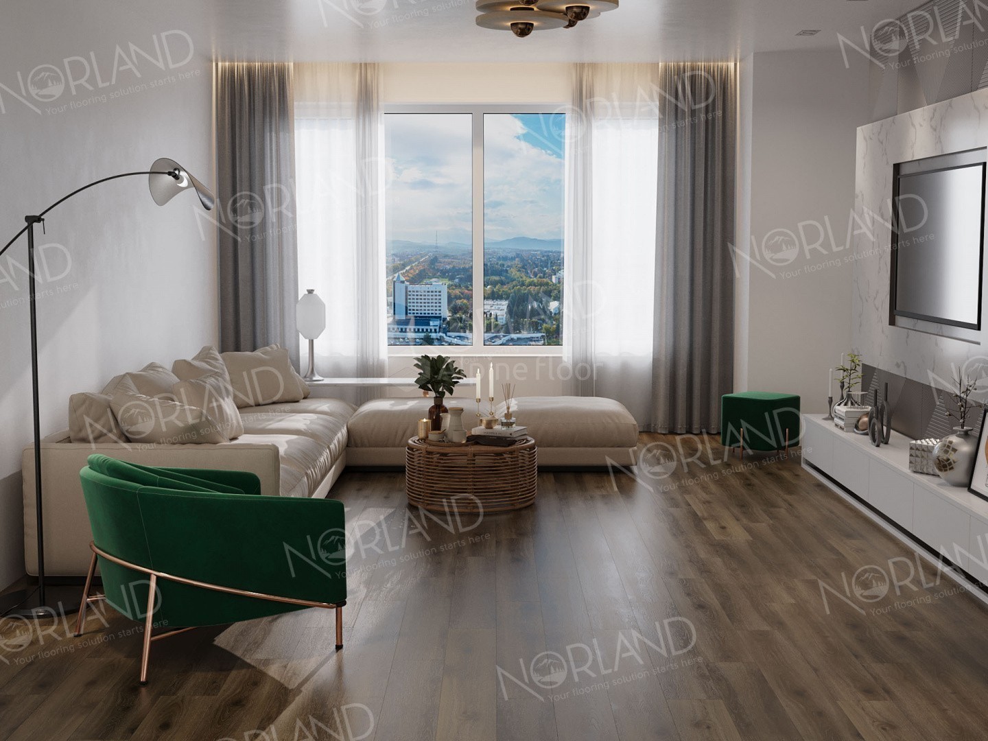 Кварцвинил Norland Sigrid 1001-22 Kveld