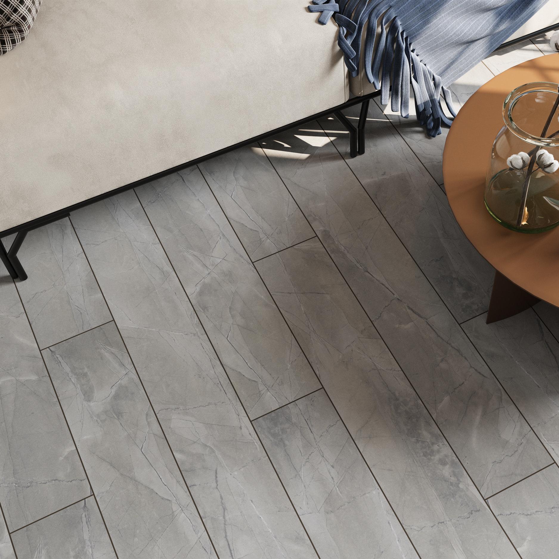 Ламинат Eversense New Minimalism EL1002 Дуб Мрамор Серый