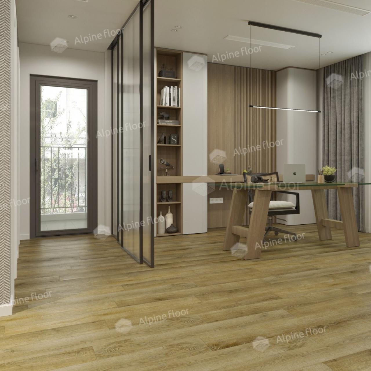 Кварцвинил Alpine Floor Easy Line Еco 3-34 Дуб Имперский