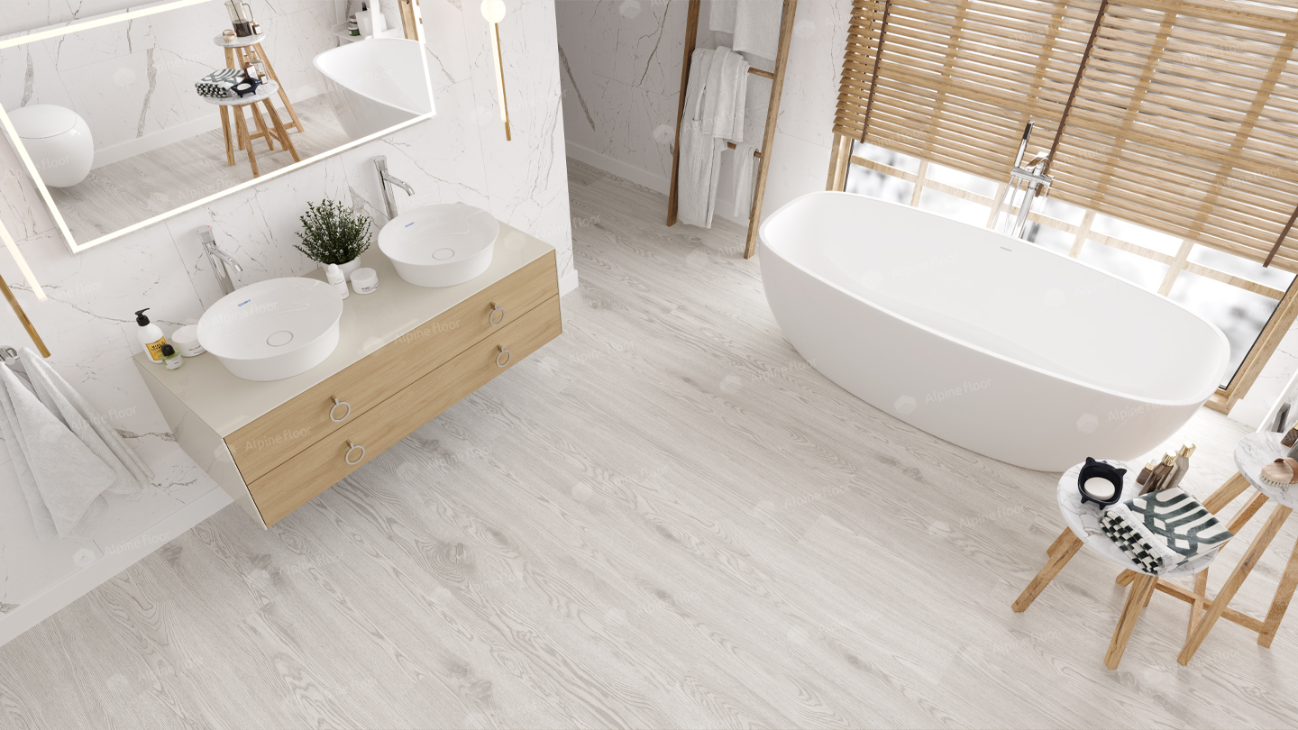 Кварцвинил Alpine Floor Ultra Еco 5-1 Дуб Арктик