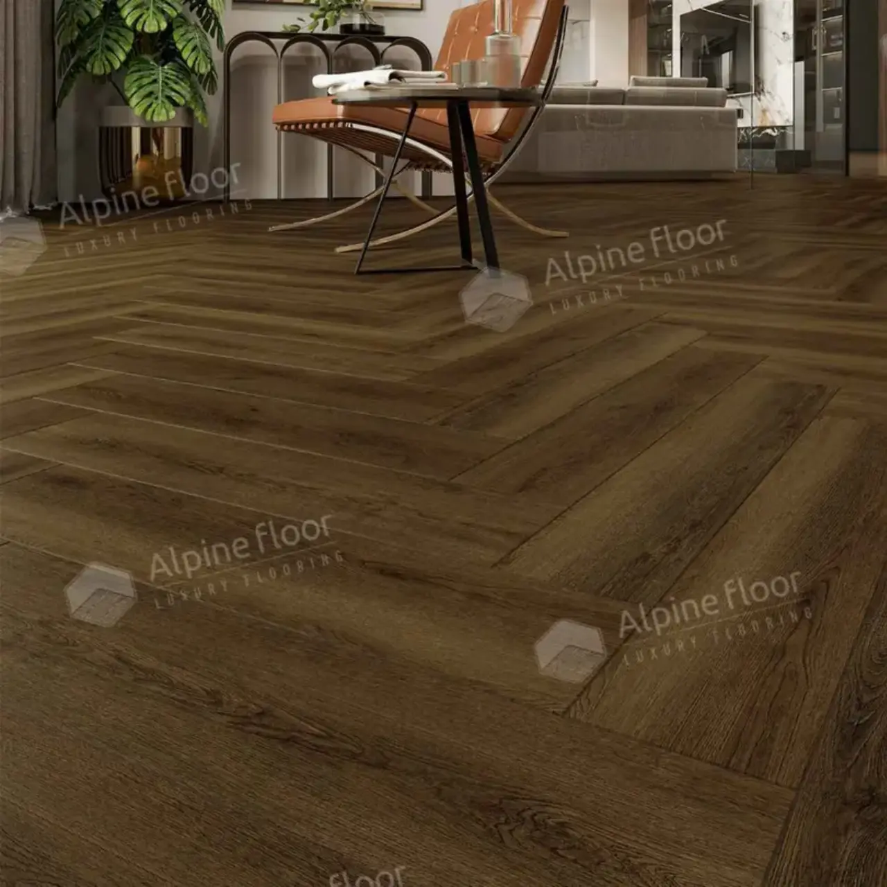 Кварцвинил Alpine Floor Parquet LVT Eco 16-33 Дуб Далим