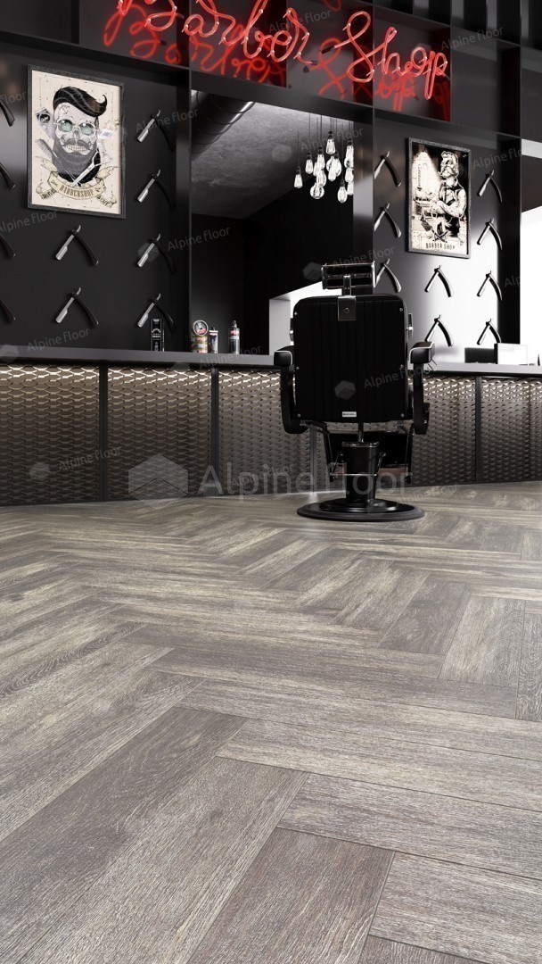 Кварцвинил Alpine Floor Parquet Lvt Eco 16-8 Венге Грей