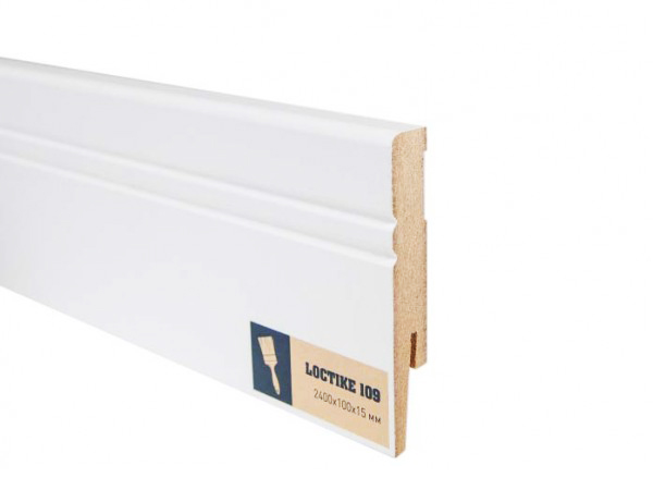 Плинтус MDF Arbiton Loctike 109 2400х100х15 мм