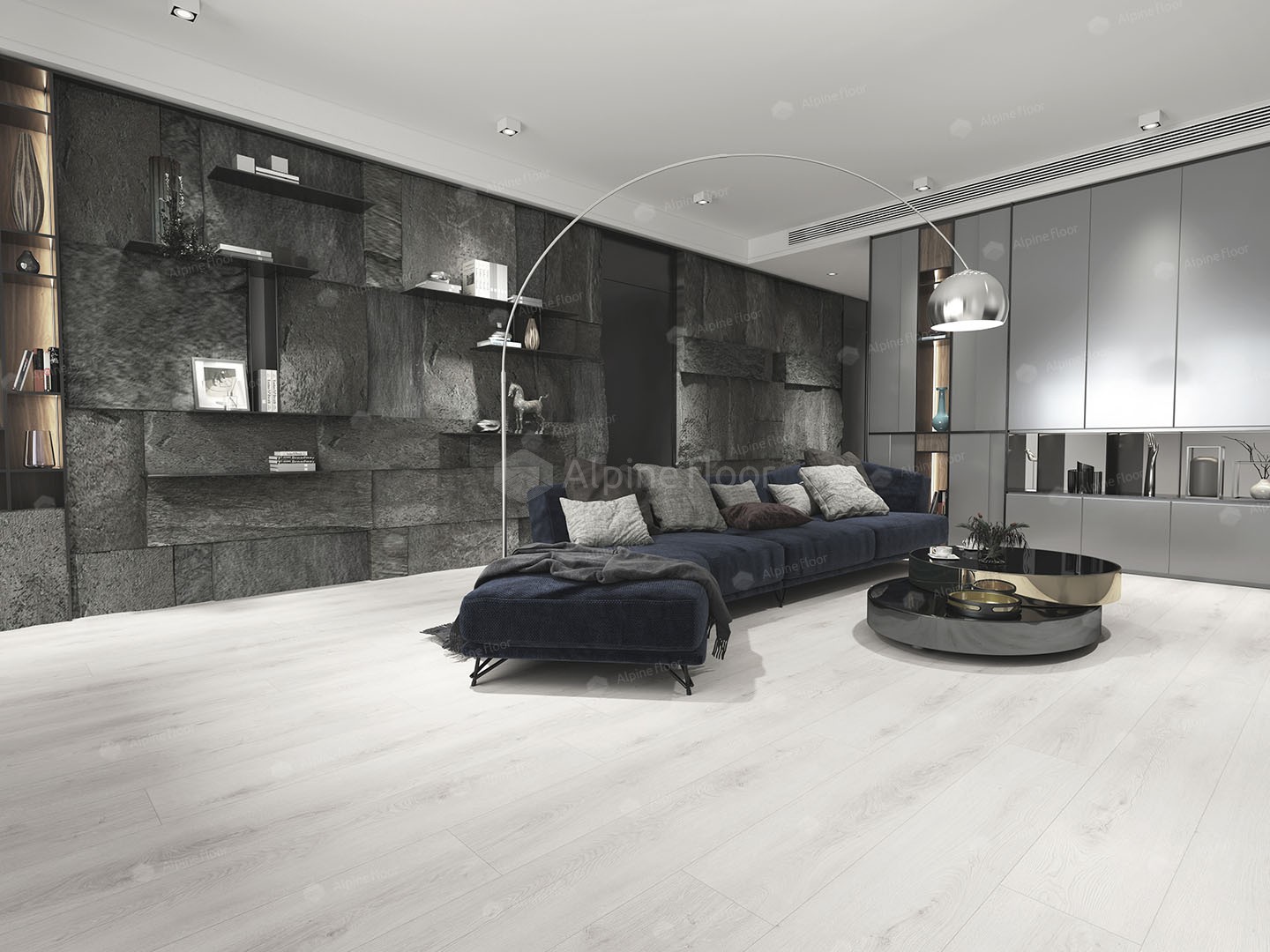 Кварцвинил Alpine Floor Premium XL Eco 7-33 Дуб Кливио
