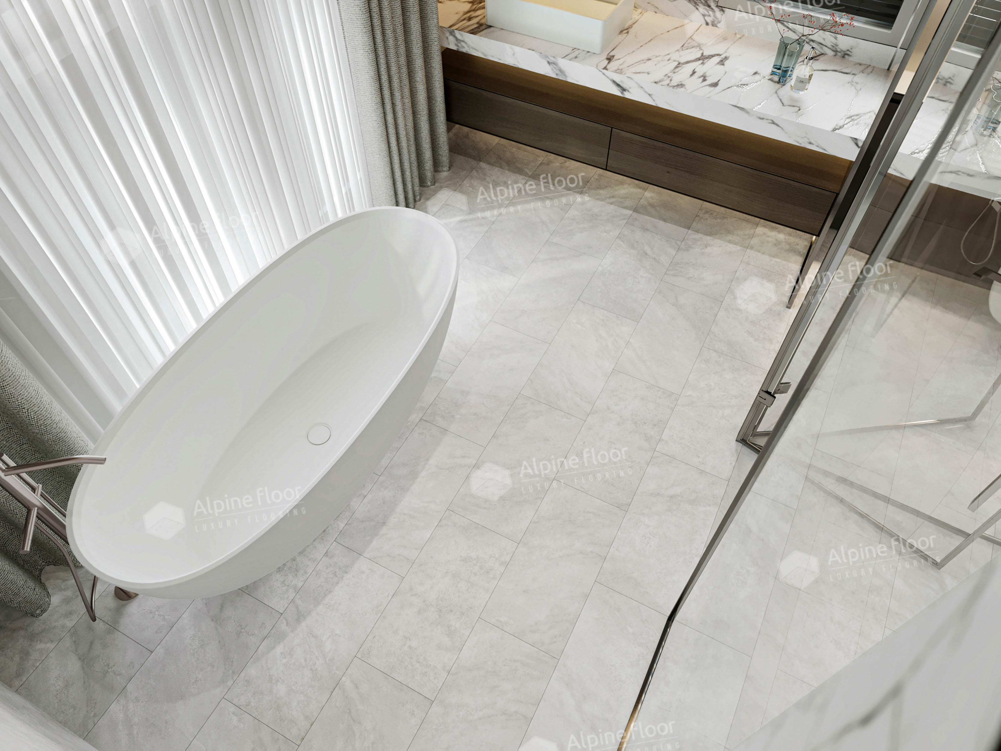 Кварцвинил Alpine Floor Stone Mineral Core Еco 4-19 Чили
