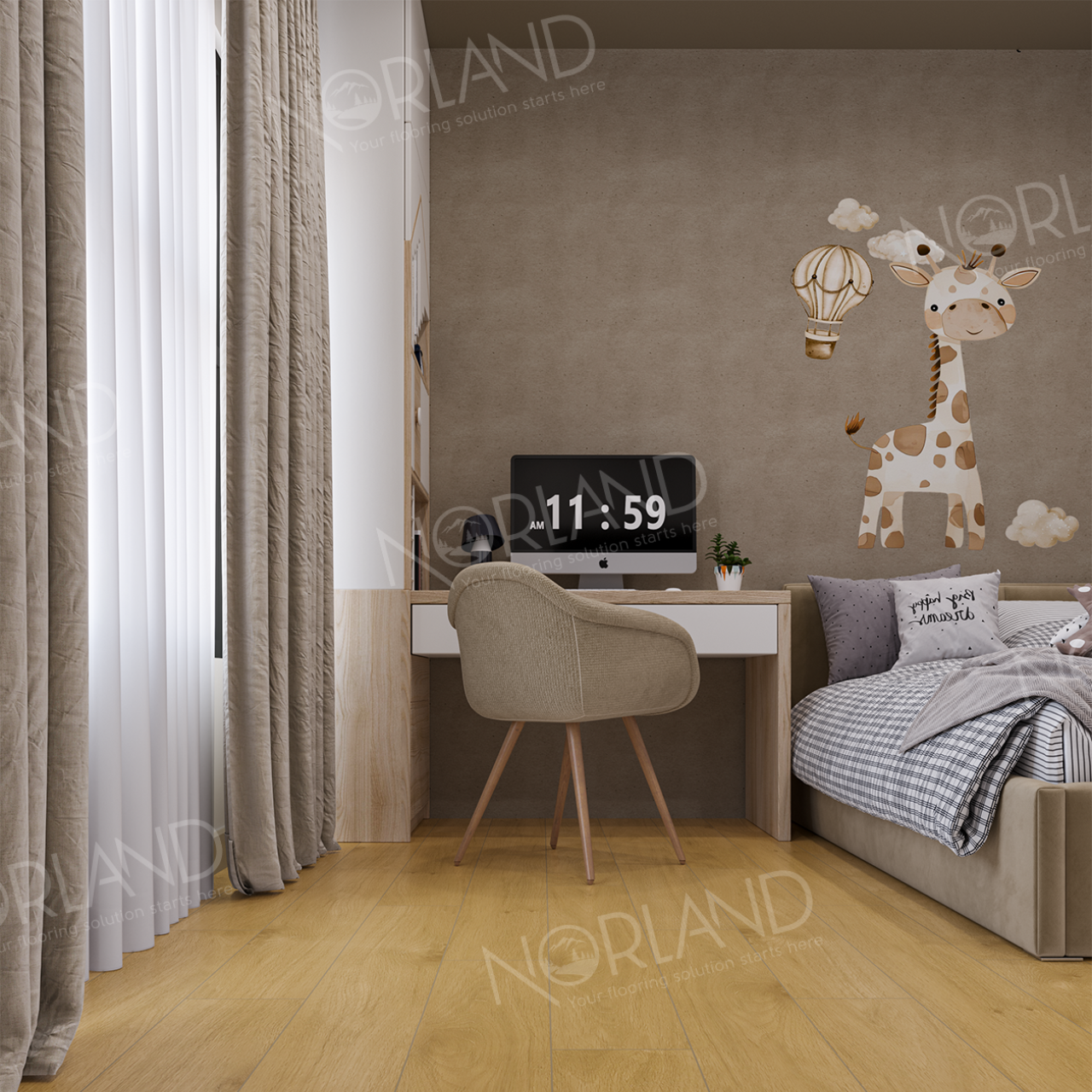 Ламинат Norland Elegant Strong LF302-12 Дуб Мальта