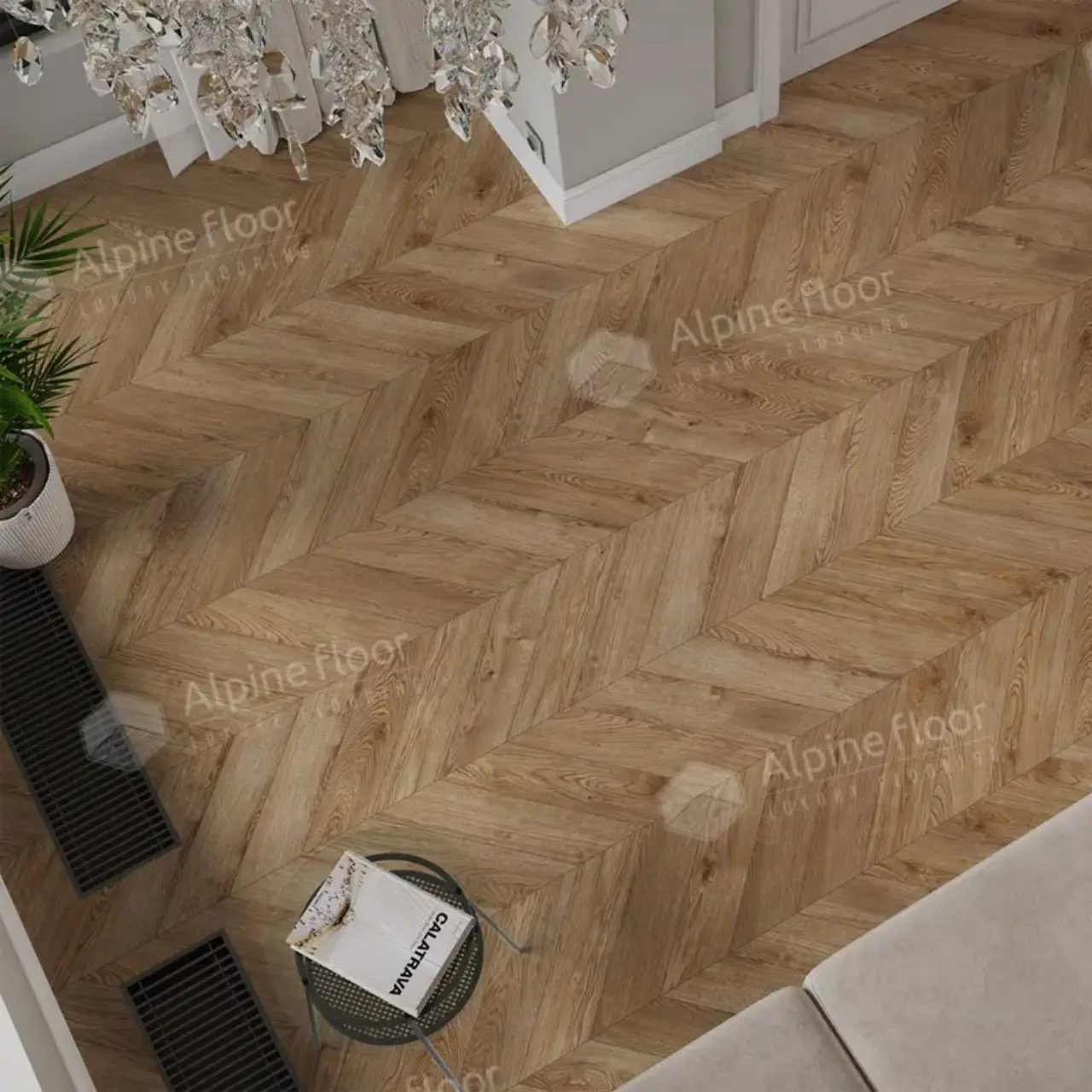 Ламинат AlpineFloor Chevron Art LF109-06 Дуб Эверест