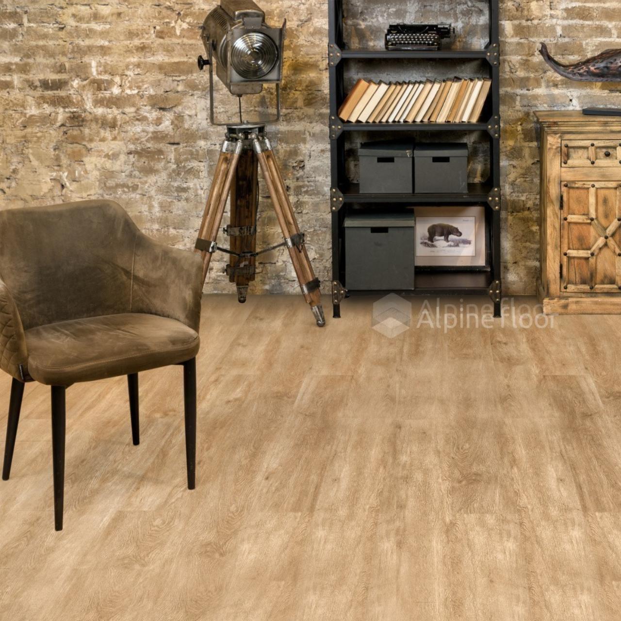 Кварцвинил Alpine Floor Grand Sequoia Lvt Еco 11-502 Камфора