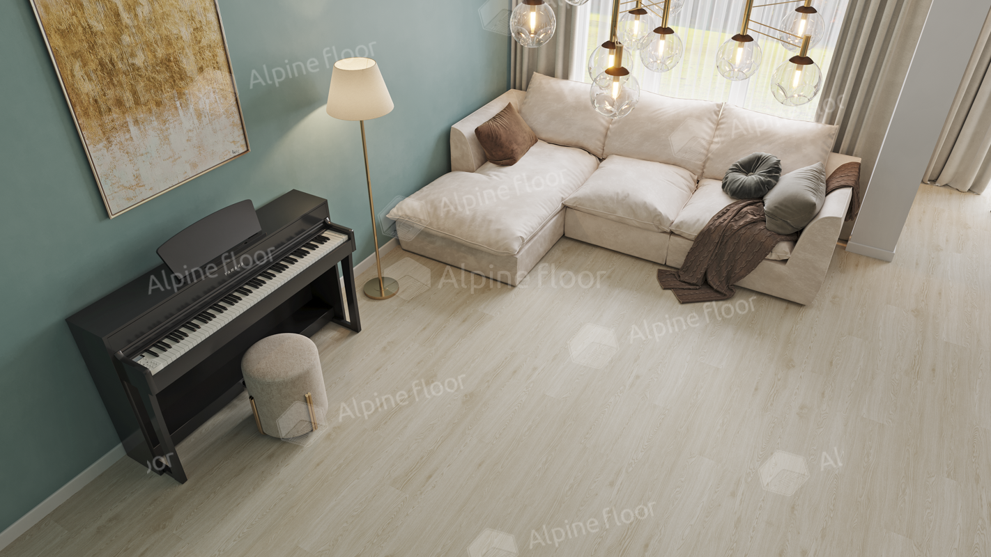 Кварцвинил Alpine Floor Solo Plus Еco 14-1101 Модерато