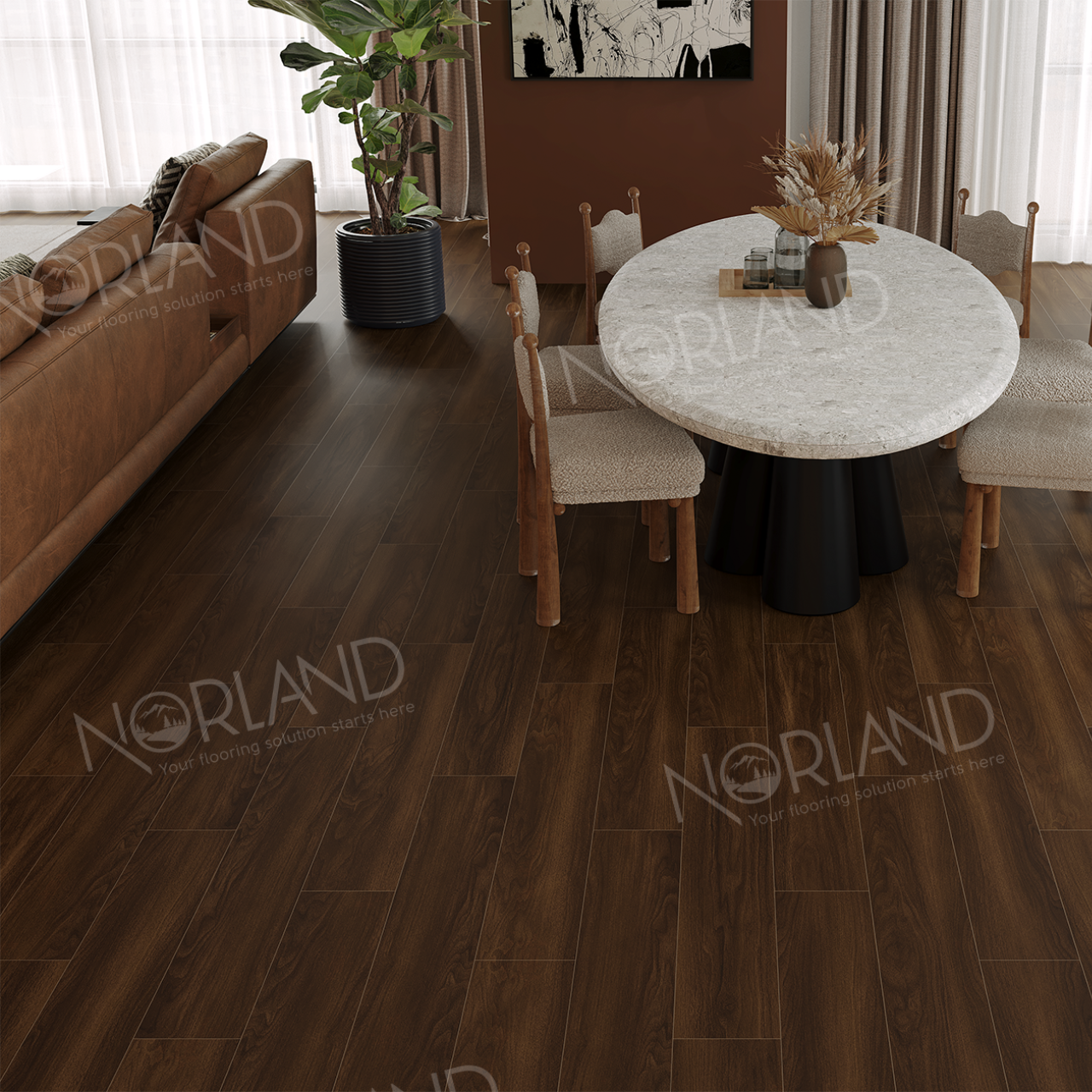 Ламинат Norland Elegant Strong LF302-22 Дуб Треско