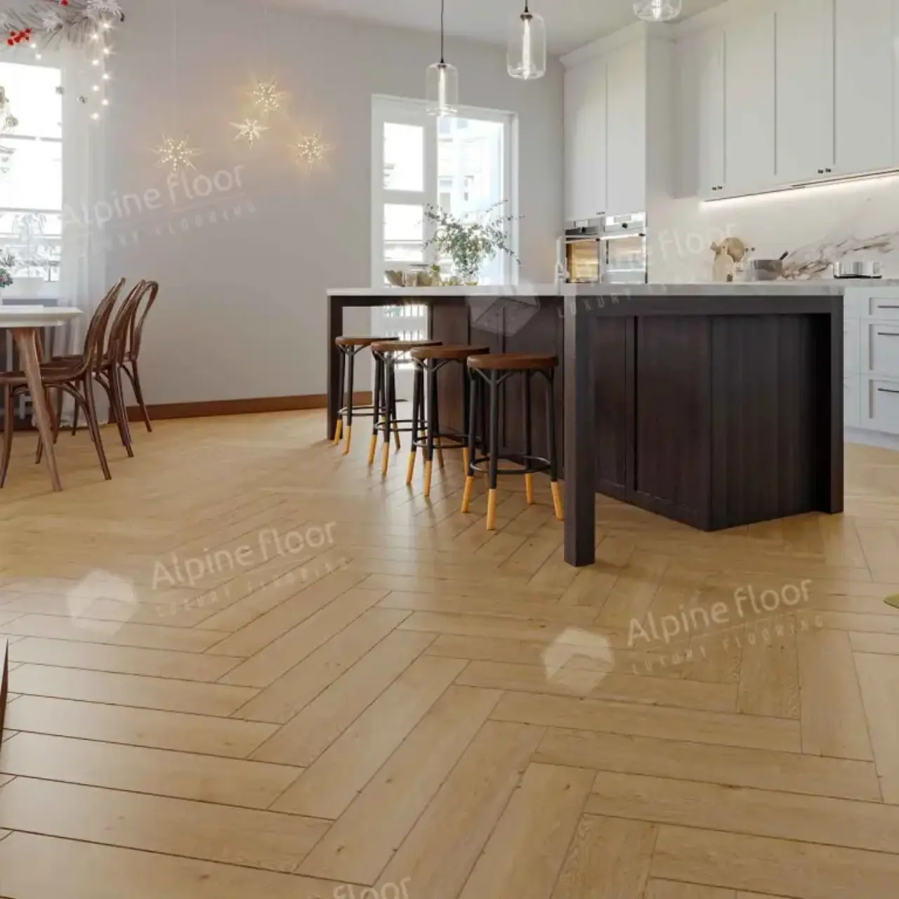 Кварцвинил Alpine Floor Parquet LVT Eco 16-27 Дуб Хатиса