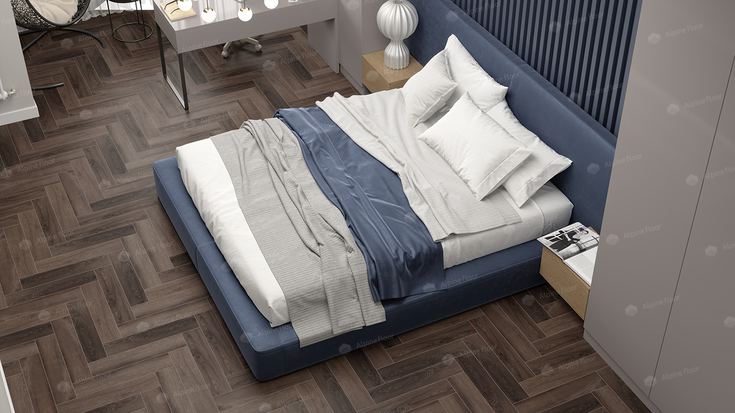 Кварцвинил Alpine Floor Parquet Light Еco 13-16 Дуб Фафнир