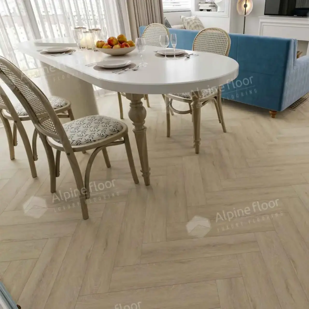 Кварцвинил Alpine Floor Parquet LVT Eco 16-25 Дуб Денеб