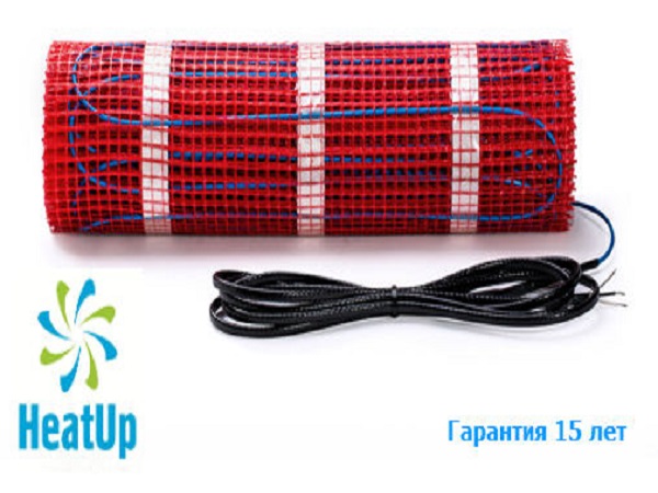 Нагревательный мат HeatUp двужильный 2,5 м.кв