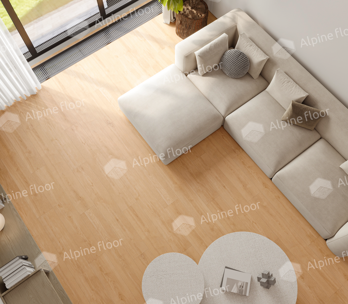Кварцвинил Alpine Floor ProNature 64636 Oak Kisuca