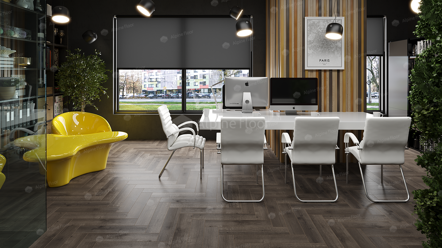 Кварцвинил Alpine Floor Parquet Lvt Eco 16-19 Дуб Антарес