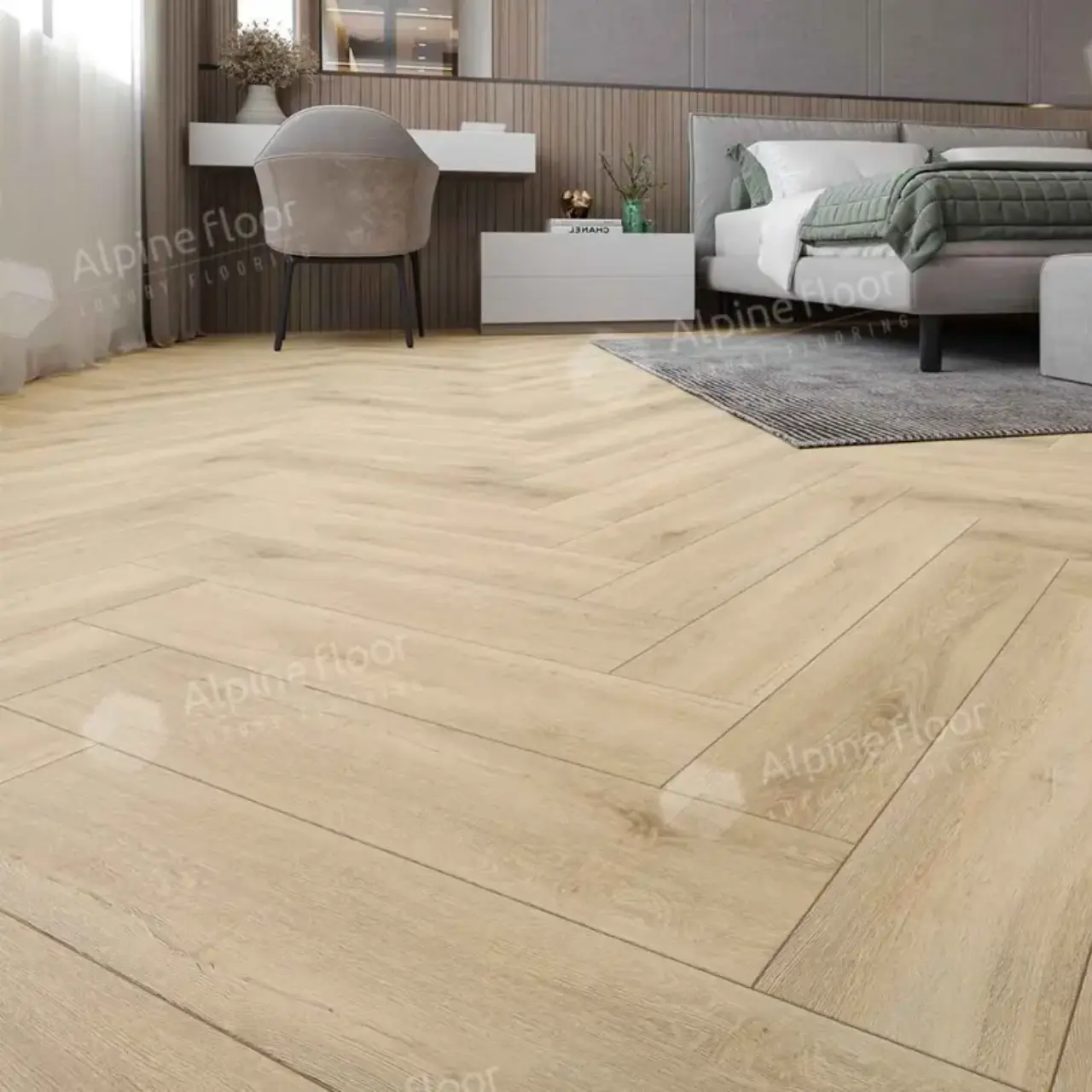 Кварцвинил Alpine Floor Parquet LVT Eco 16-24 Дуб Ригель