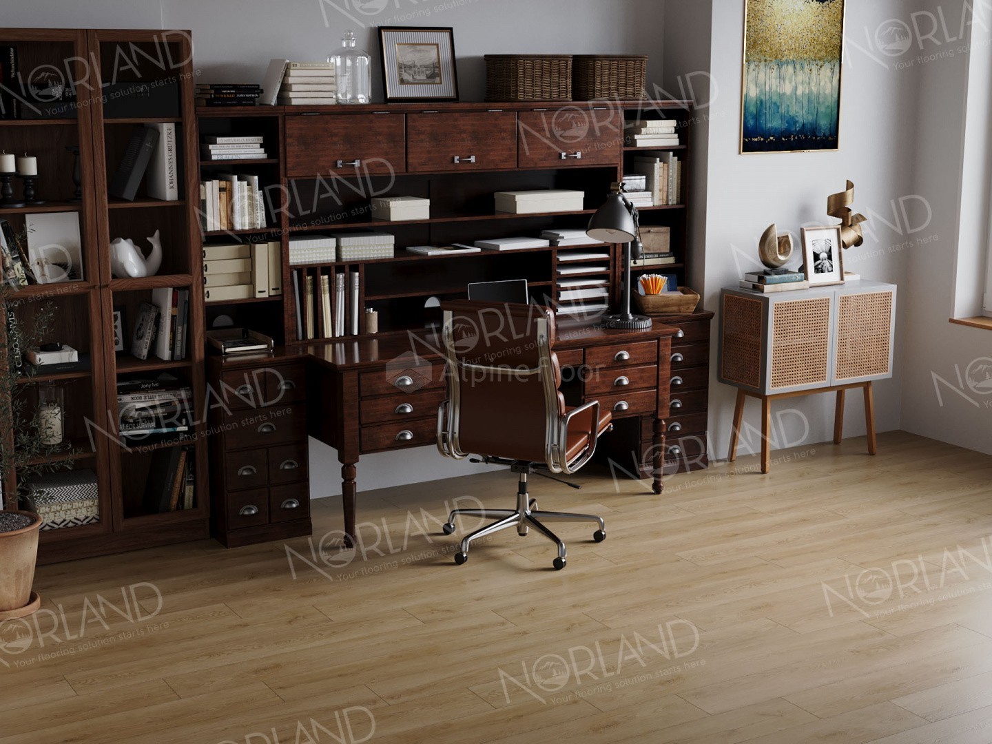 Кварцвинил Norland Sigrid 1001-21 Rett