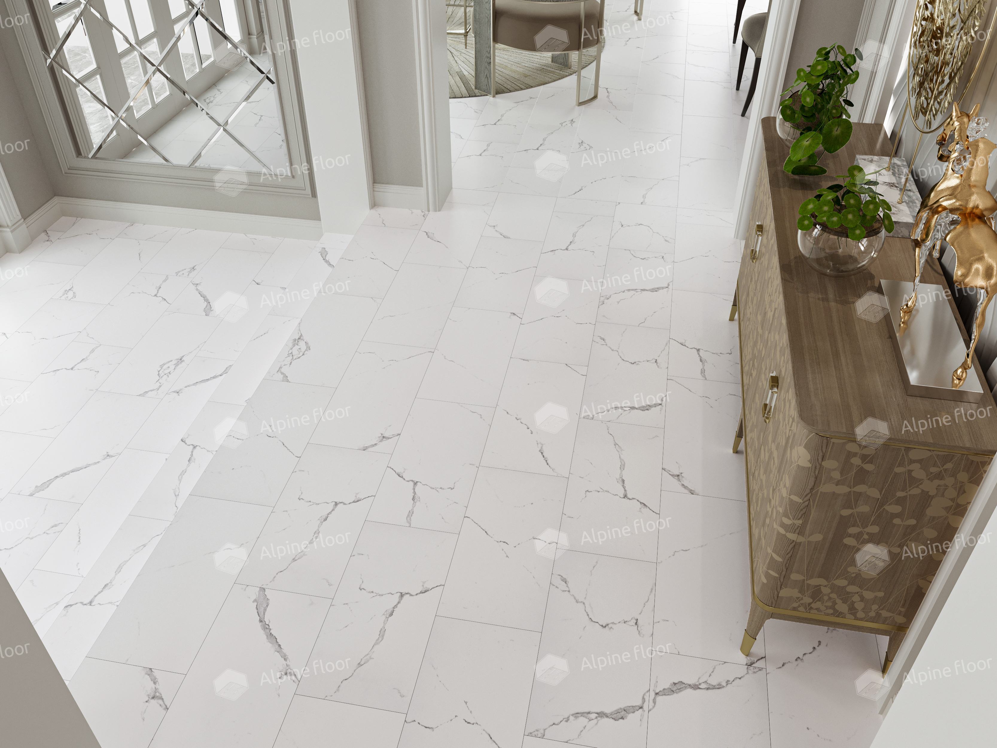 Кварцвинил Alpine Floor Light Stone Eco 15-8 Гранд Каньон