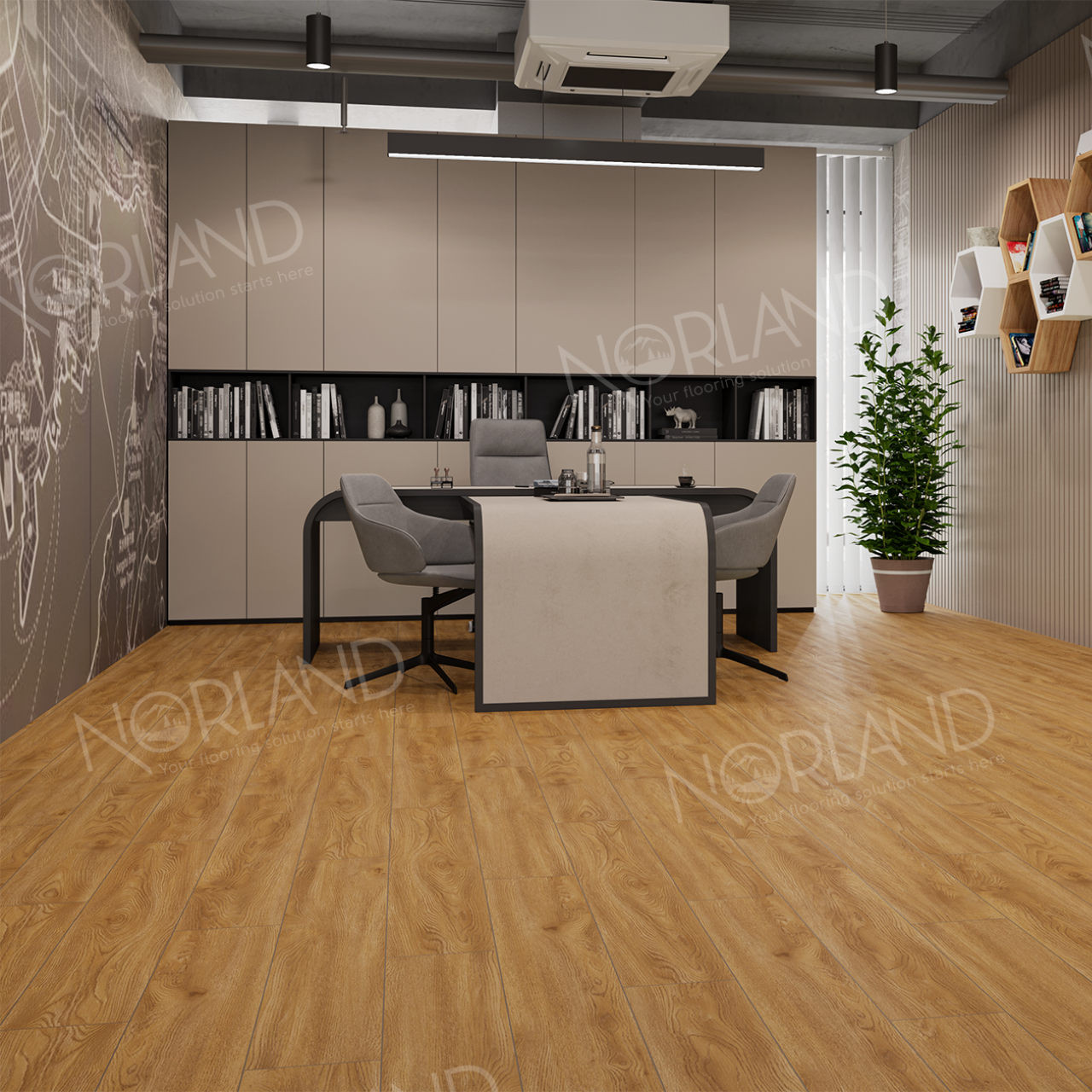 Ламинат Norland Elegant Strong LF302-10 Дуб Хонсю