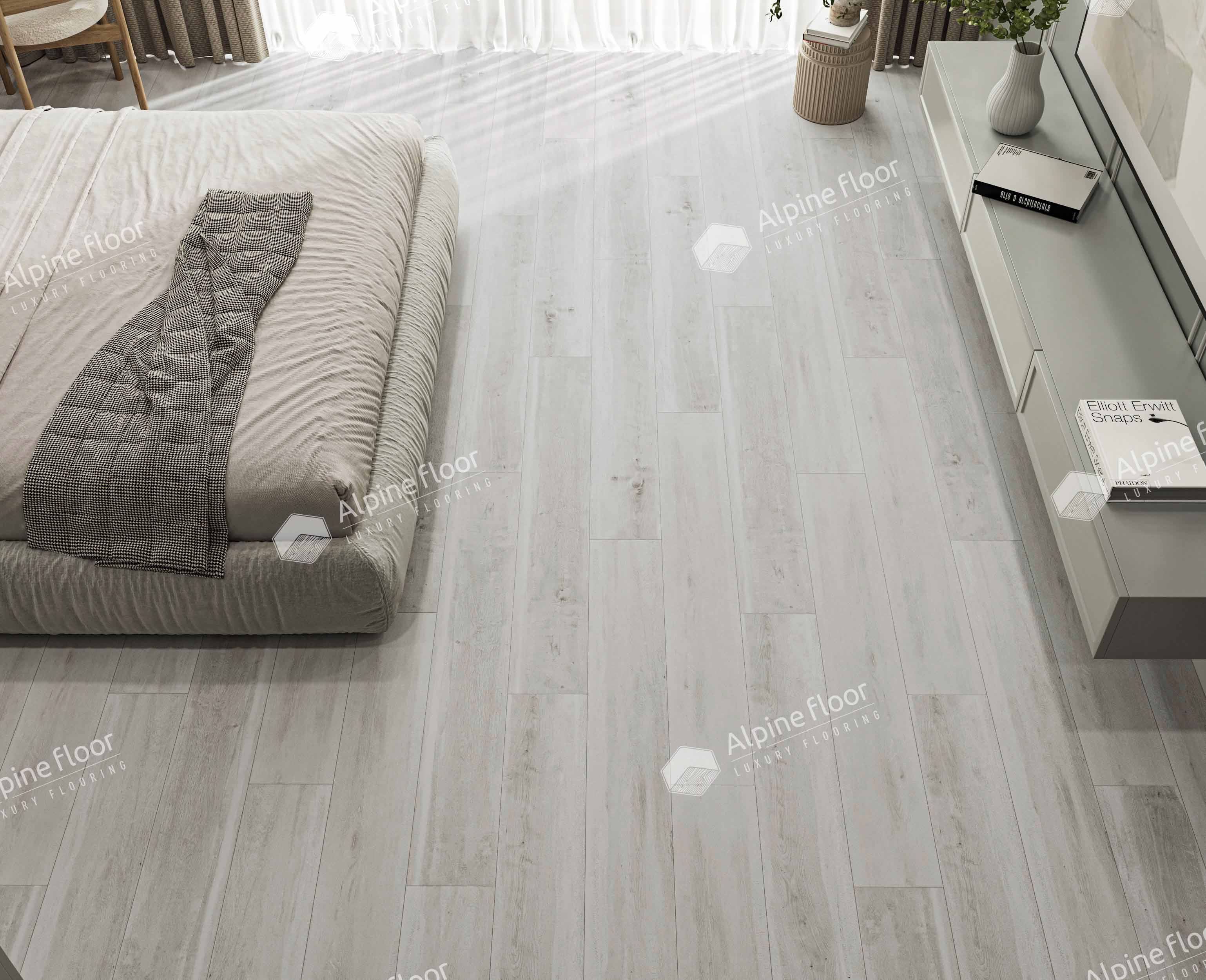Кварцвинил Alpine Floor Classic Light Еco 182-88 Дуб Выбеленный