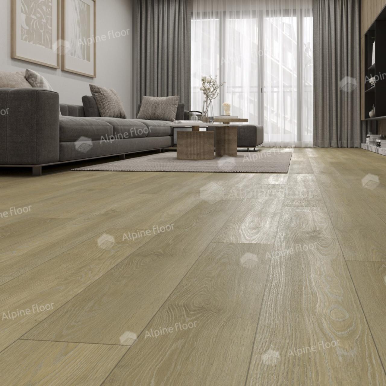 Кварцвинил Alpine Floor Easy Line Еco 3-36 Дуб Скандинавия