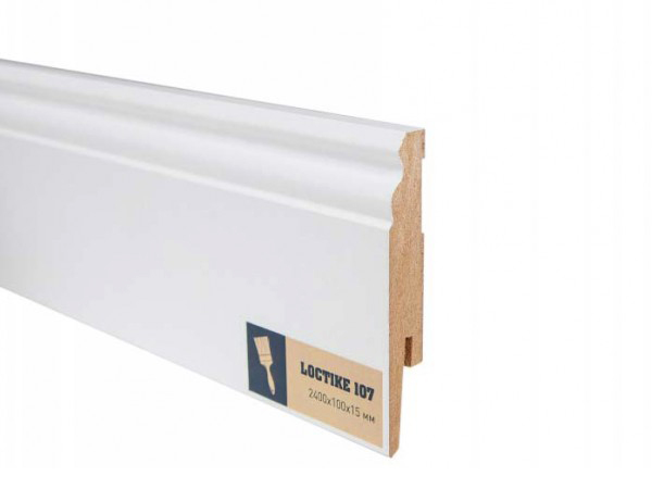 Плинтус MDF Arbiton Loctike 107 2400х100х15 мм