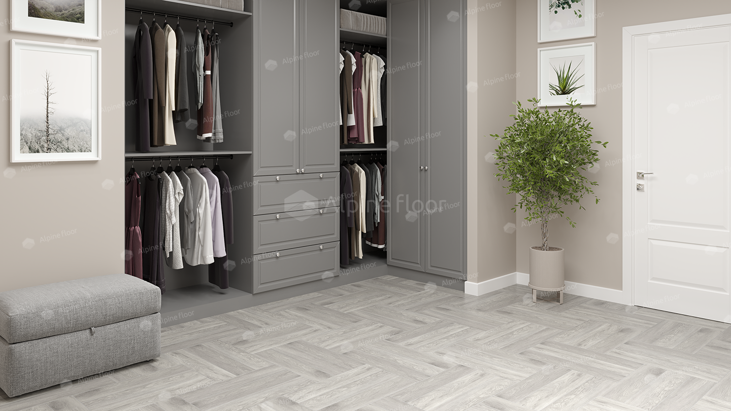 Кварцвинил Alpine Floor Parquet Lvt Eco 16-21  Дуб Полис