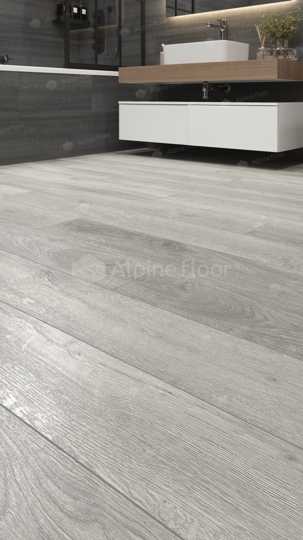 Кварцвинил Alpine Floor Premium XL Eco 7-14  Дуб Платина