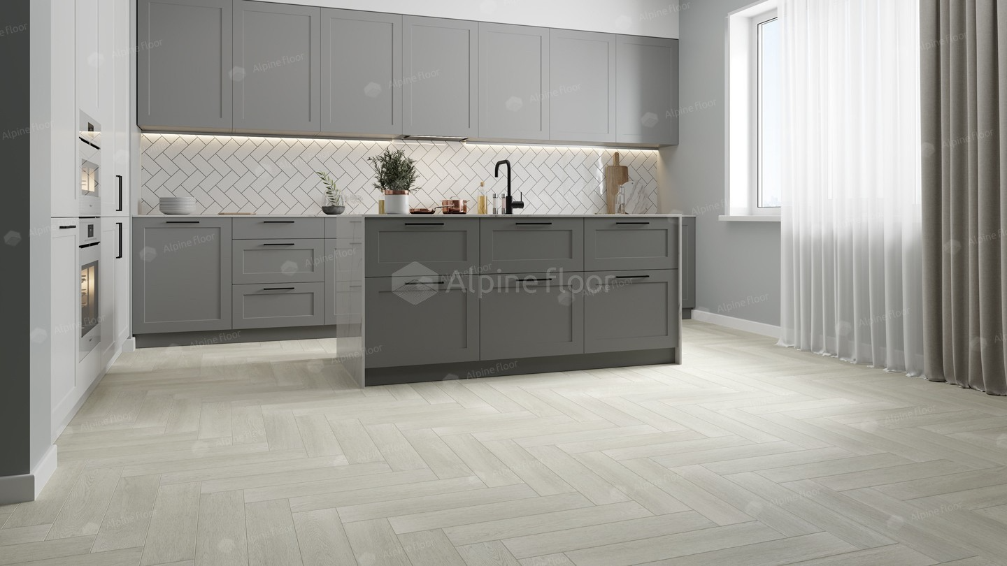 Кварцвинил Alpine Floor Parquet Lvt Eco 16-6 Зимний Лес