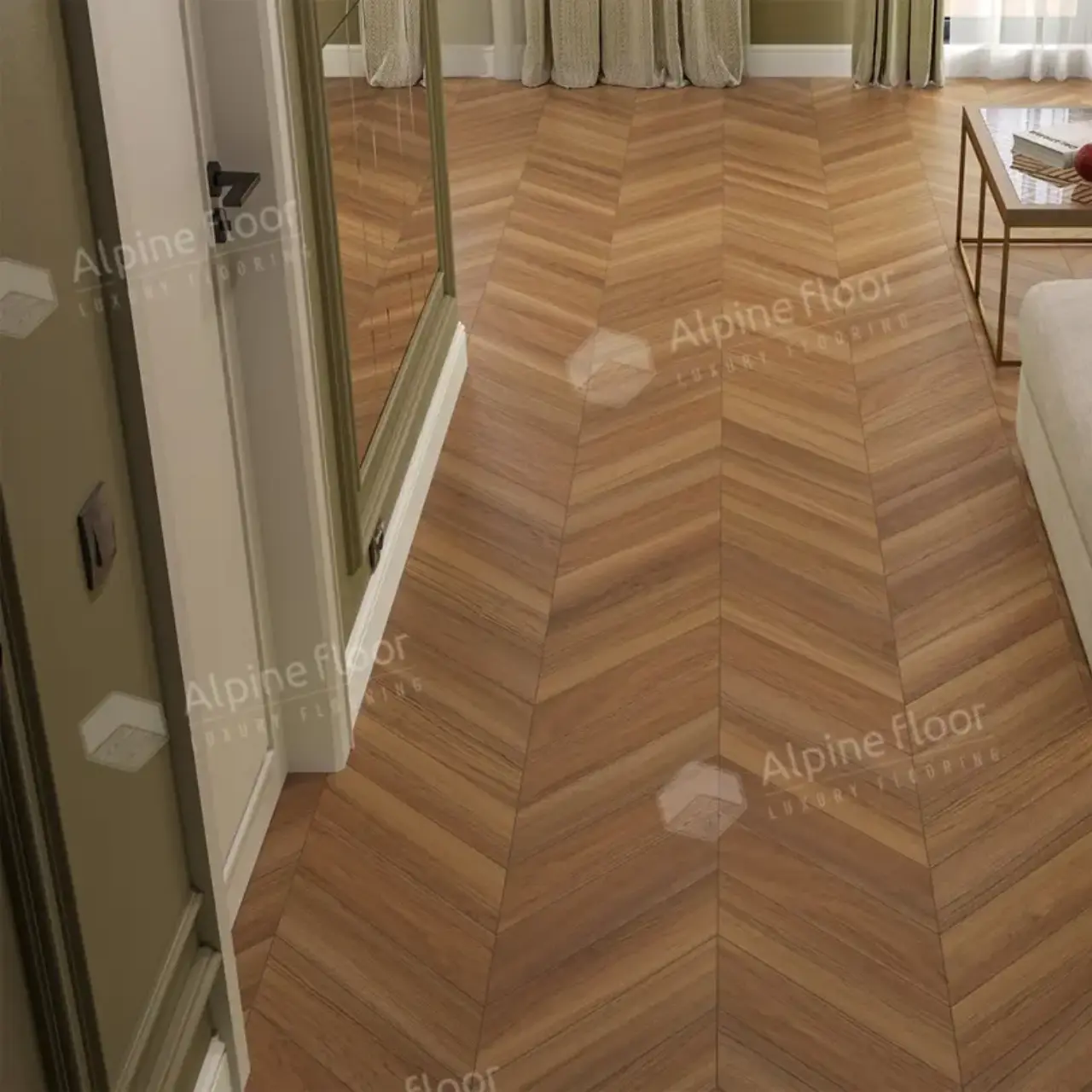 Ламинат AlpineFloor Chevron Art LF109-08 Дуб Этна
