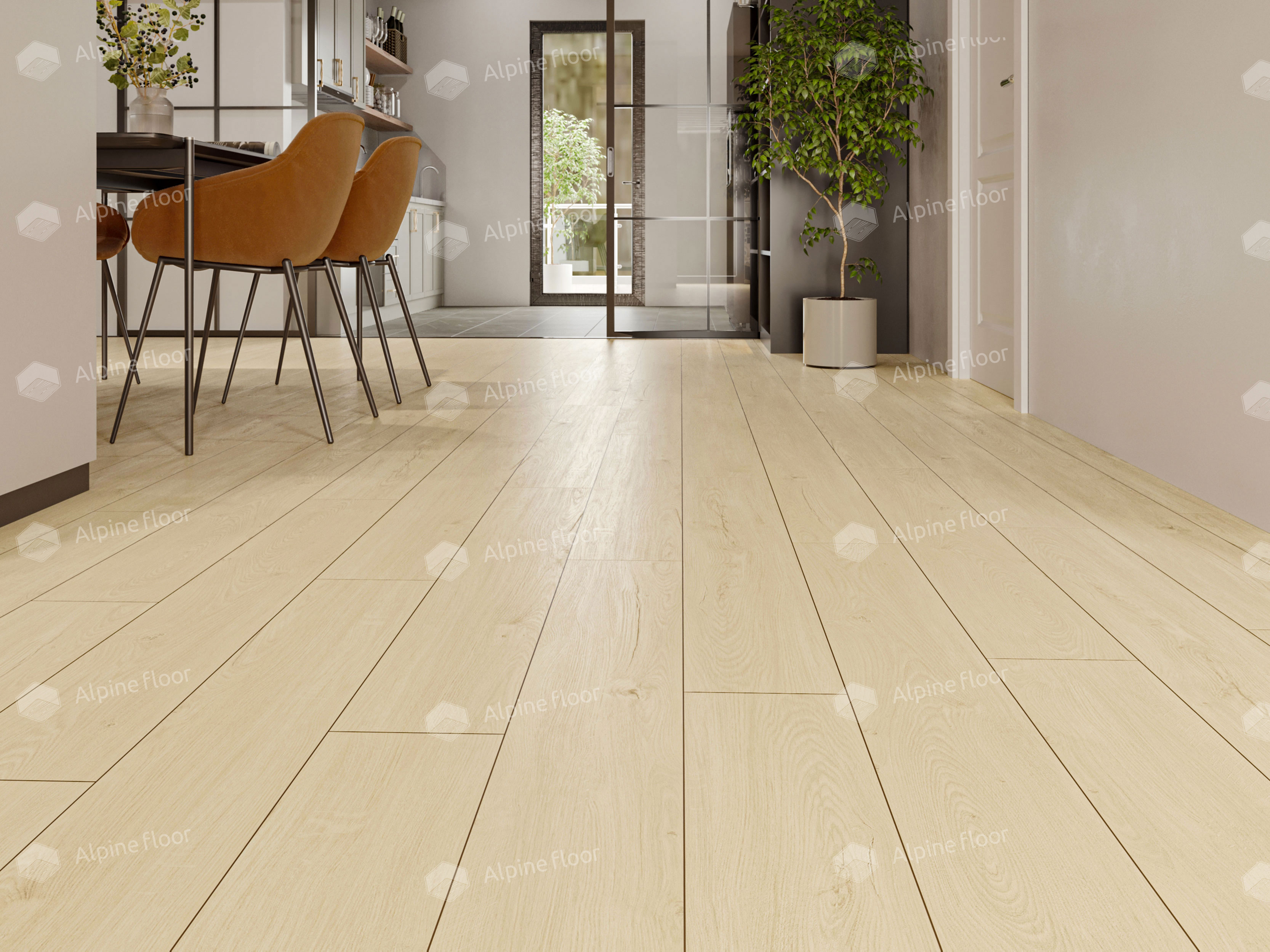 Кварцвинил Alpine Floor Sequoia Lvt Еco 6-6 Секвойя Калифорния