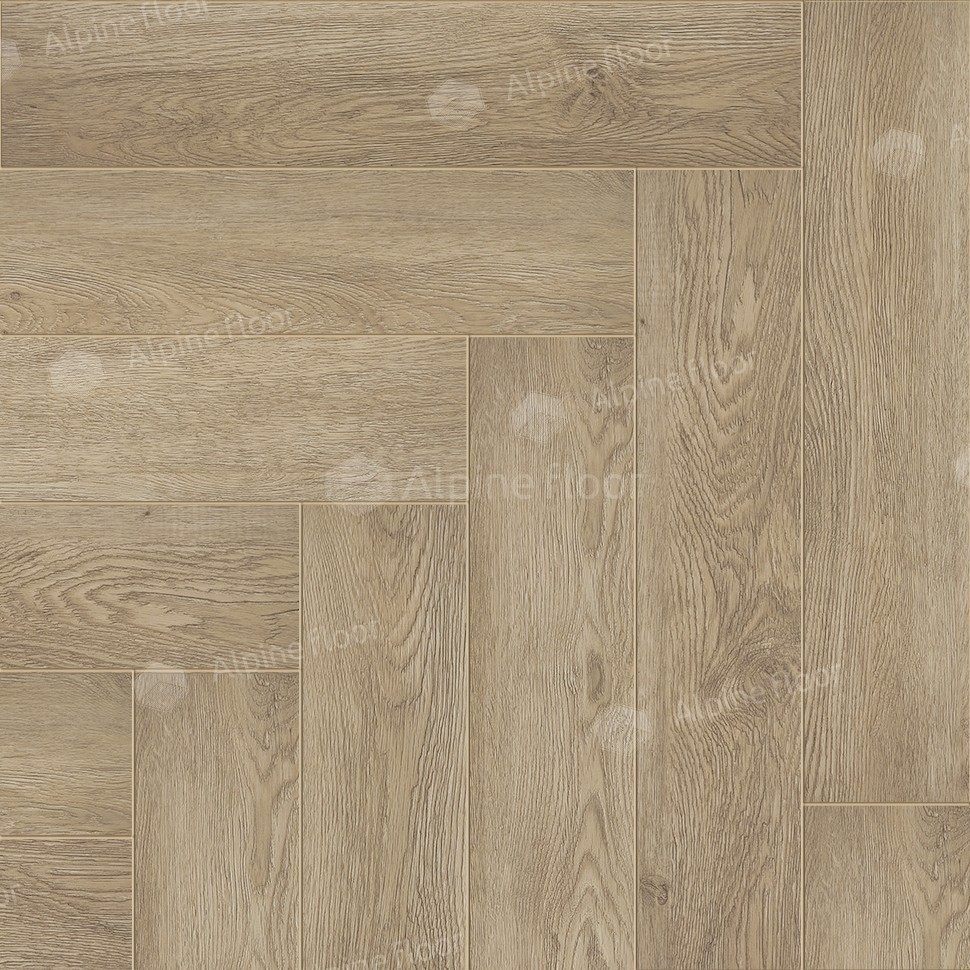 Кварцвинил Alpine Floor Parquet Lvt Eco 16-3 Дуб Ваниль Селект