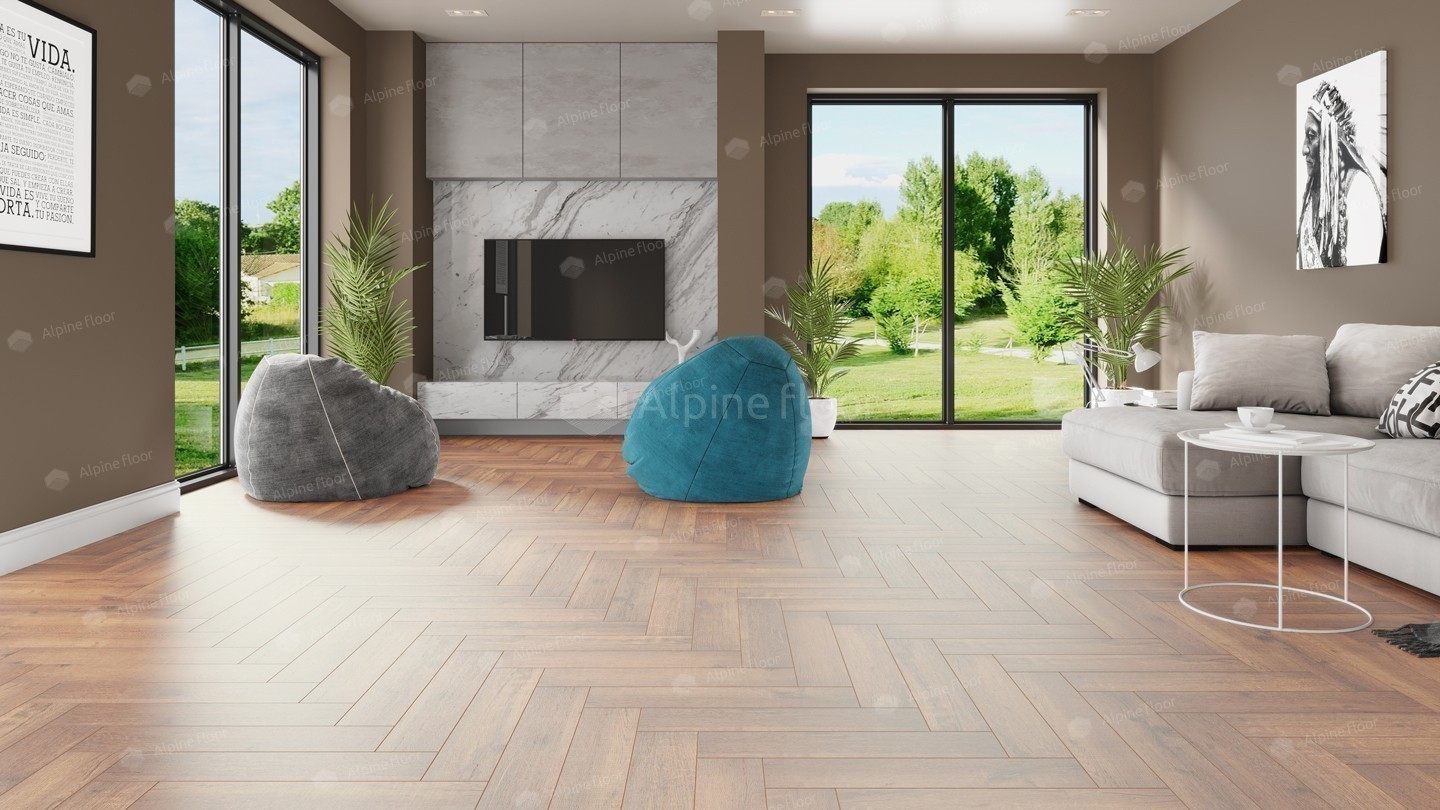 Кварцвинил Alpine Floor Parquet Lvt Eco 16-2 Дуб Royal