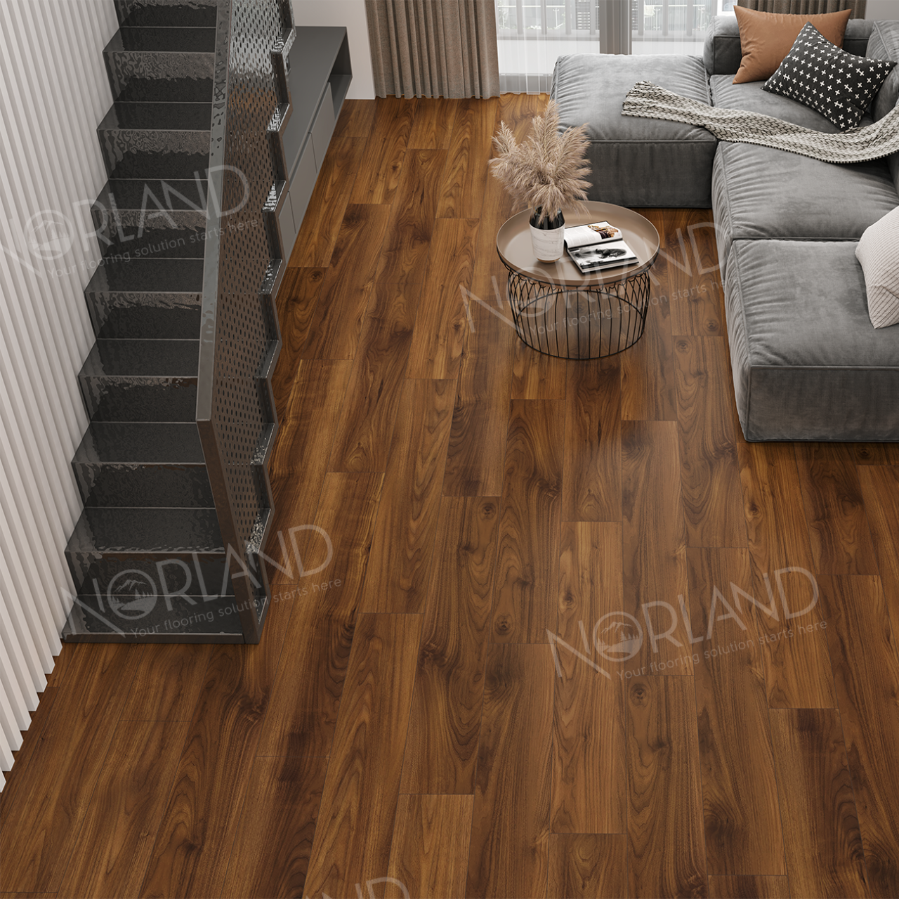 Ламинат Norland Elegant LF301-19 Орех Кипр