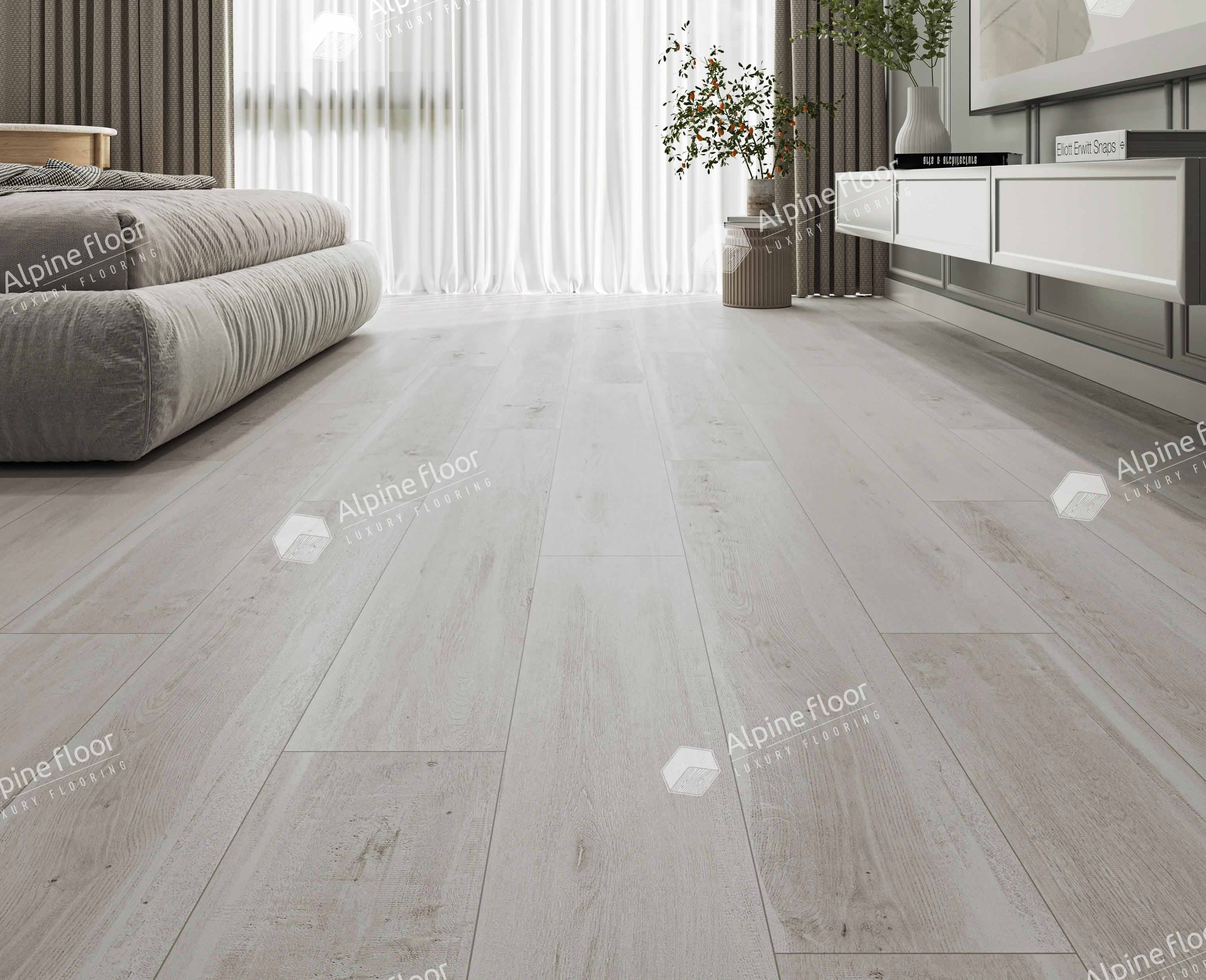 Кварцвинил Alpine Floor Classic Light Еco 182-88 Дуб Выбеленный