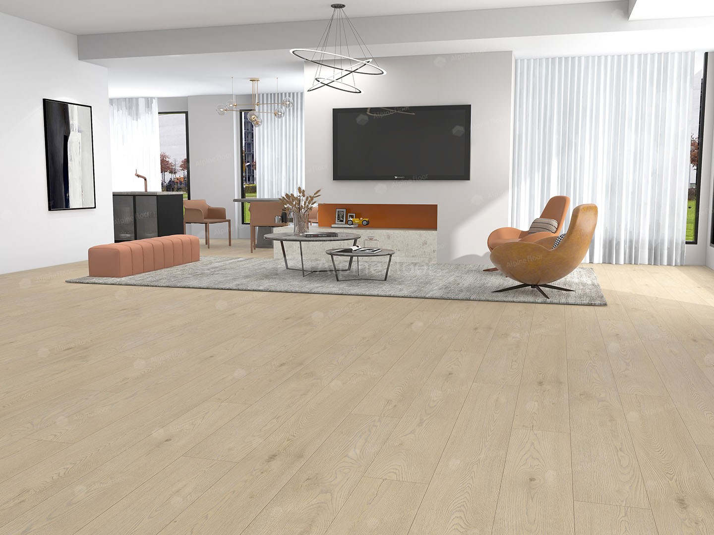 Кварцвинил Alpine Floor Premium XL Eco 7-27 Дуб Майя