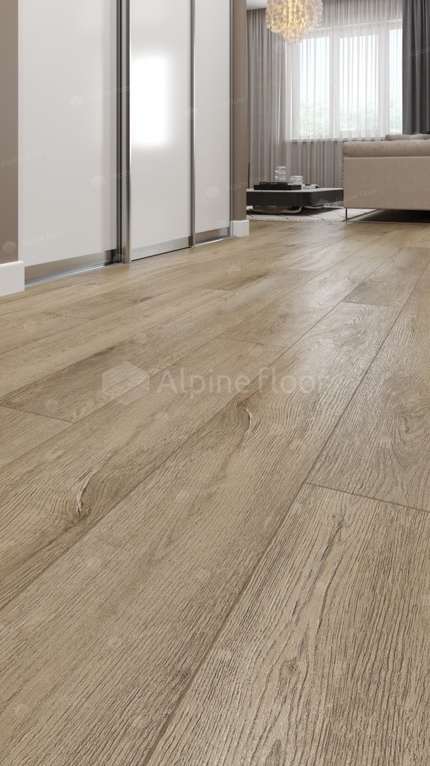 Кварцвинил Alpine Floor Premium XL Eco 7-13 Дуб Млечный