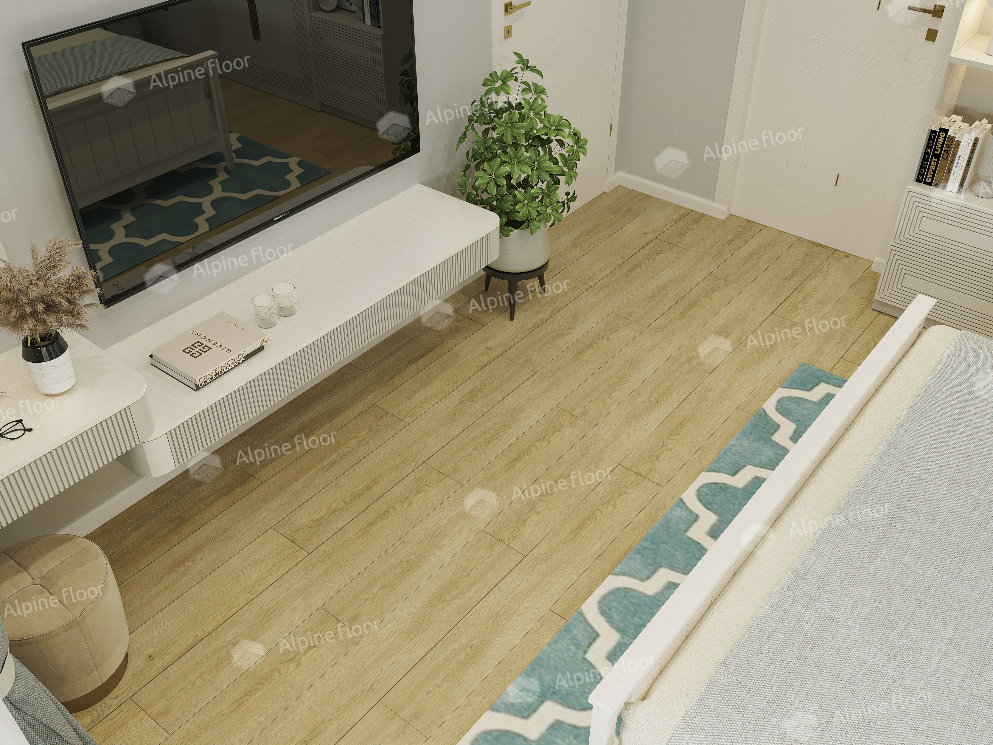 Кварцвинил Alpine Floor Classic Light Eco 135-66 MC Тисс