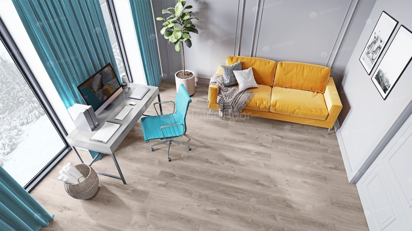 Кварцвинил Alpine Floor Premium XL Еco 7-8 Дуб Гранит