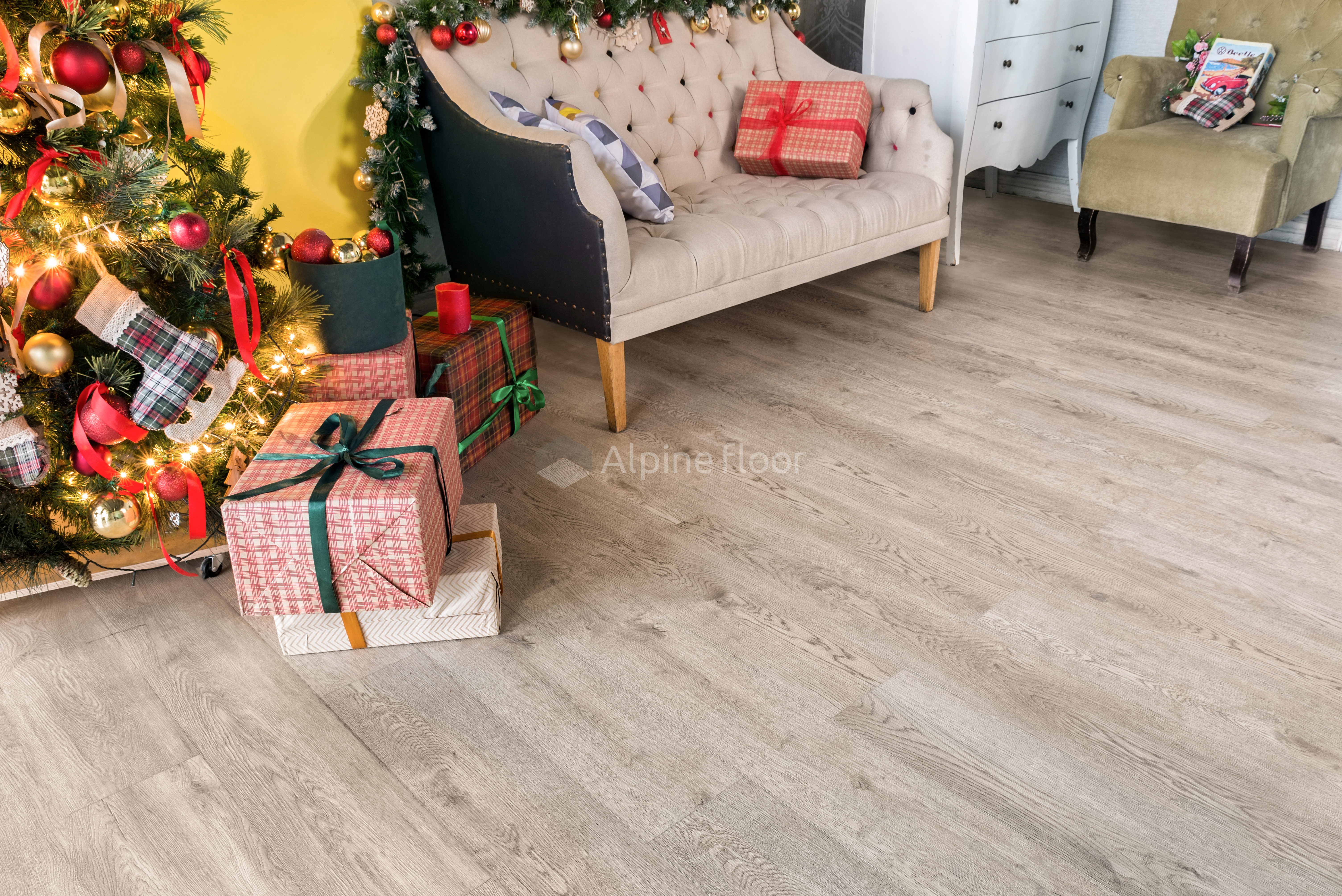 Кварцвинил Alpine Floor  Grand Sequoia Eco 11-4 Лавр