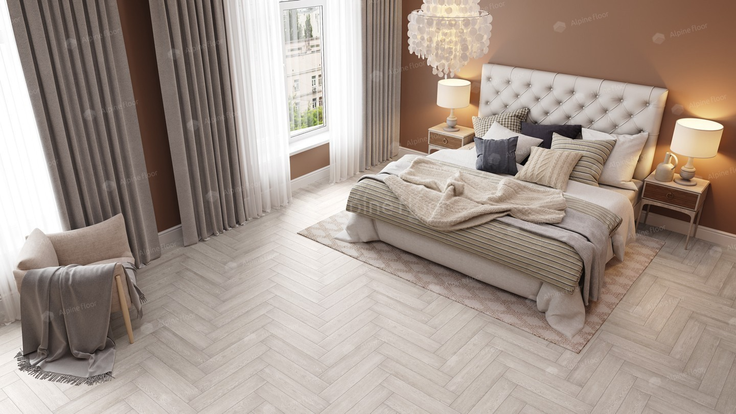 Кварцвинил Alpine Floor Parquet Lvt Eco 16-9 Голубой Лес