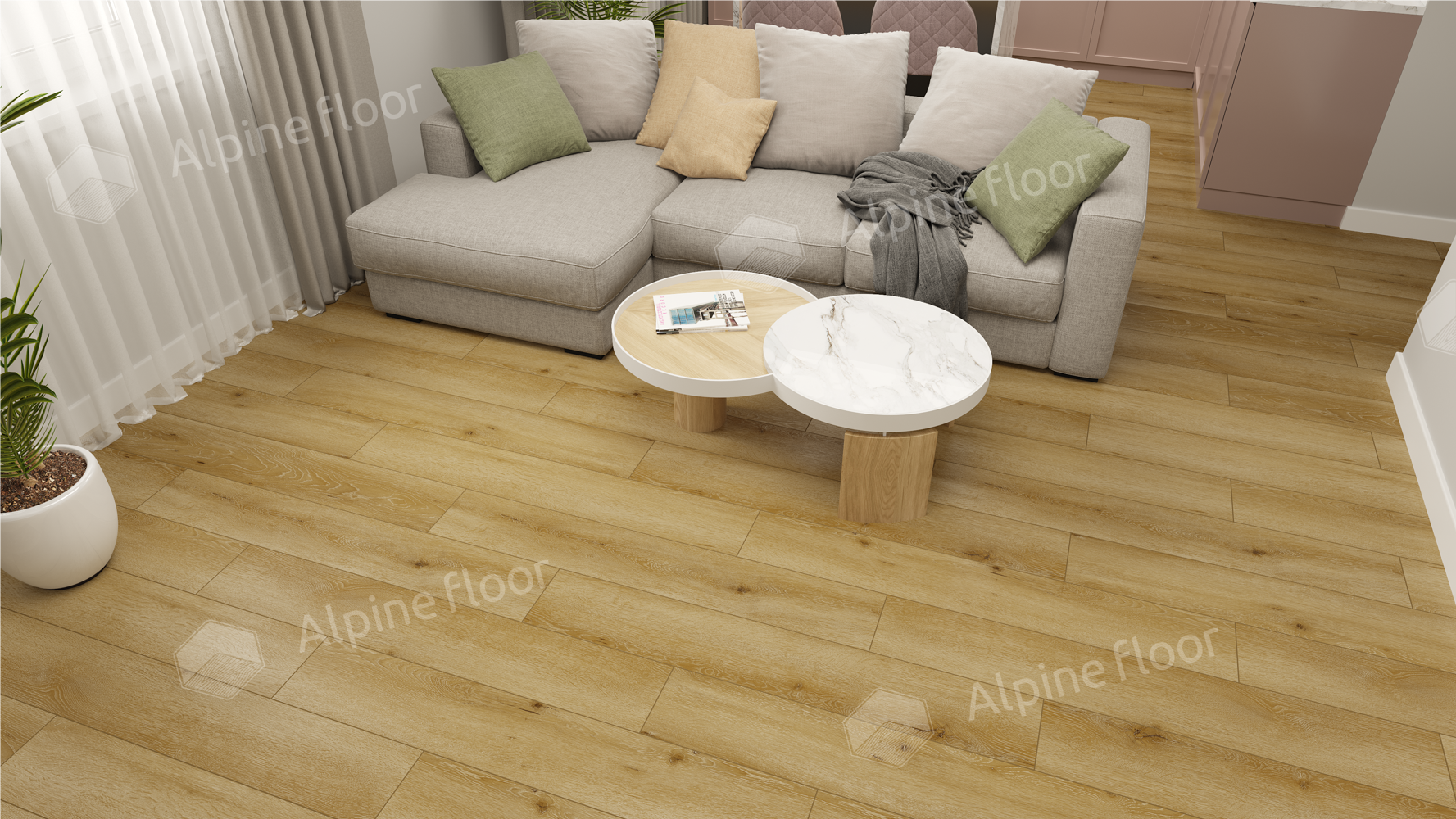 Ламинат AlpineFloor Intensity LF101-06 Дуб Ливорно