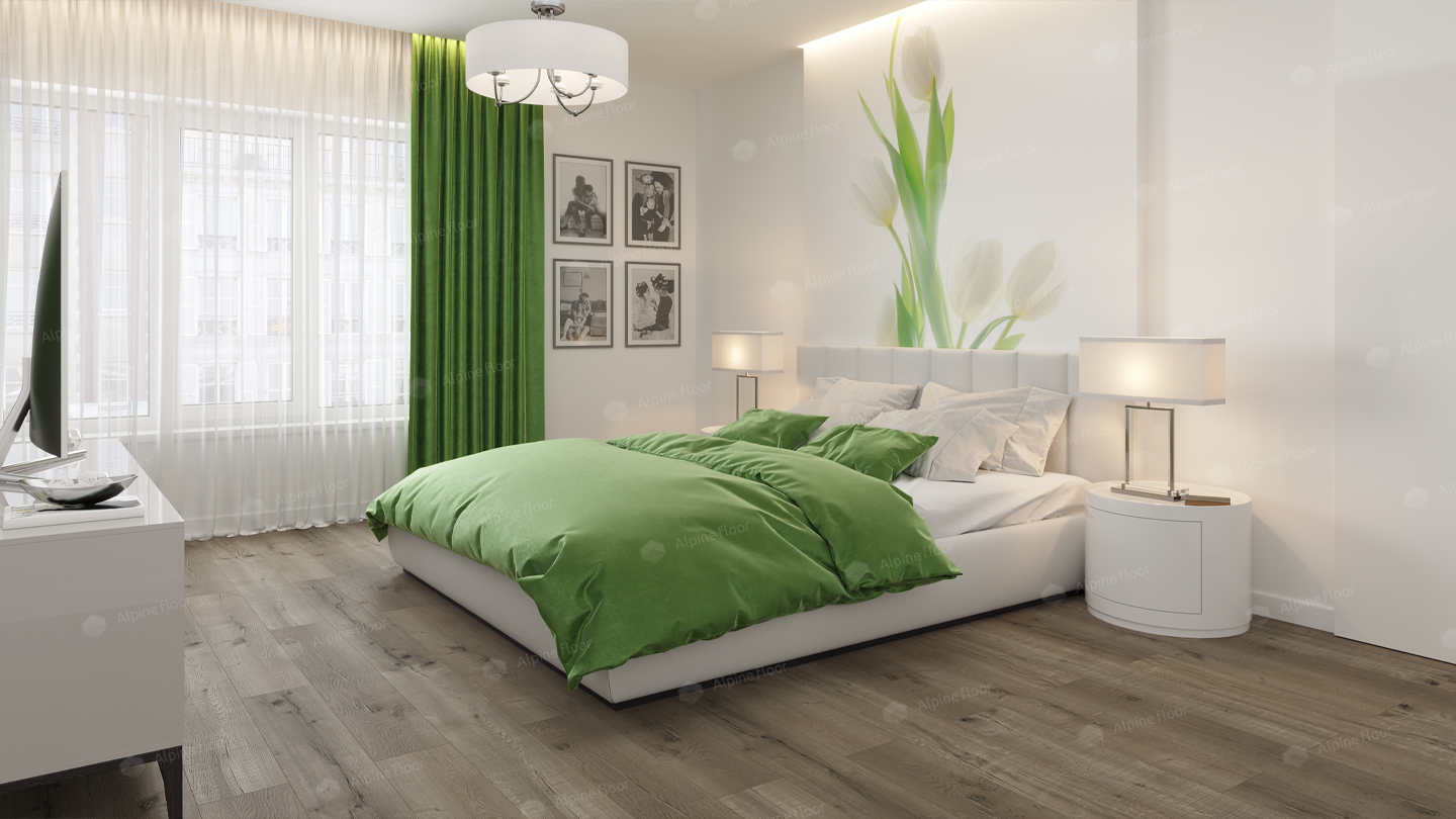 Кварцвинил Alpine Floor Real Wood Eco 2-4 Дуб Verdan