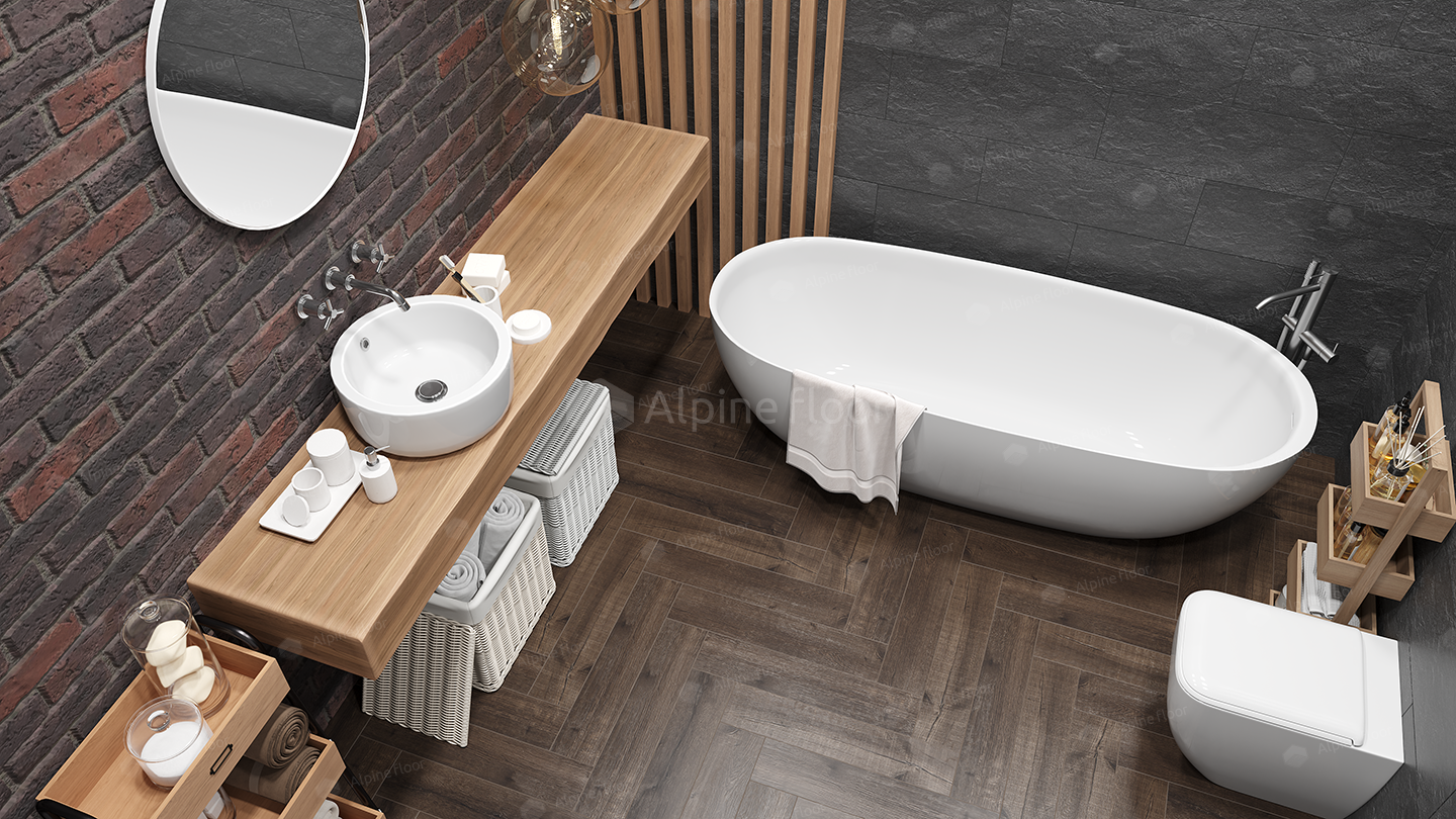 Кварцвинил Alpine Floor Parquet Light Еco 13-22 Дуб Альферац