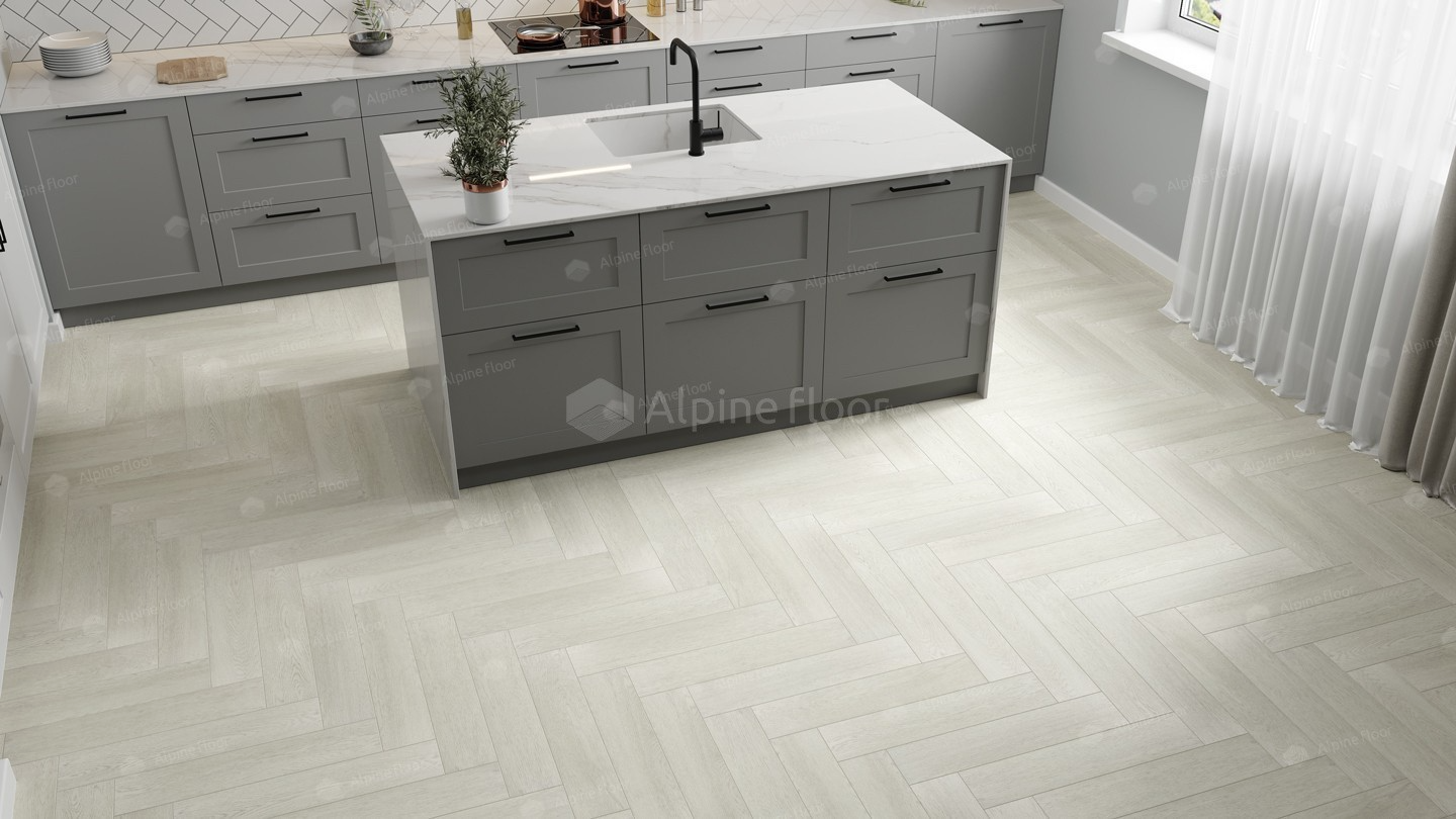 Кварцвинил Alpine Floor Parquet Lvt Eco 16-6 Зимний Лес