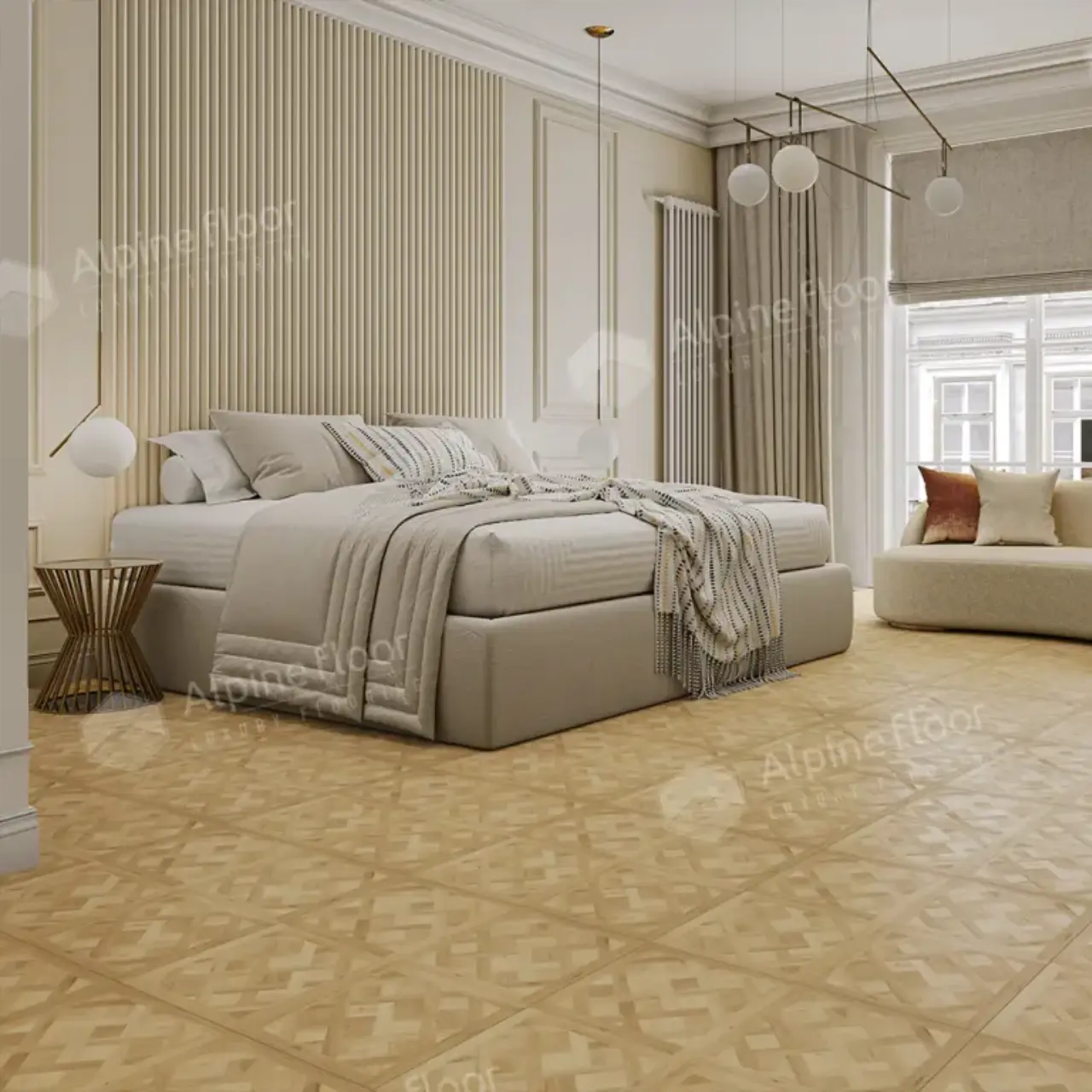 Кварцвинил Alpine Floor Parquet Sirocco ECO 25-1 Версаль