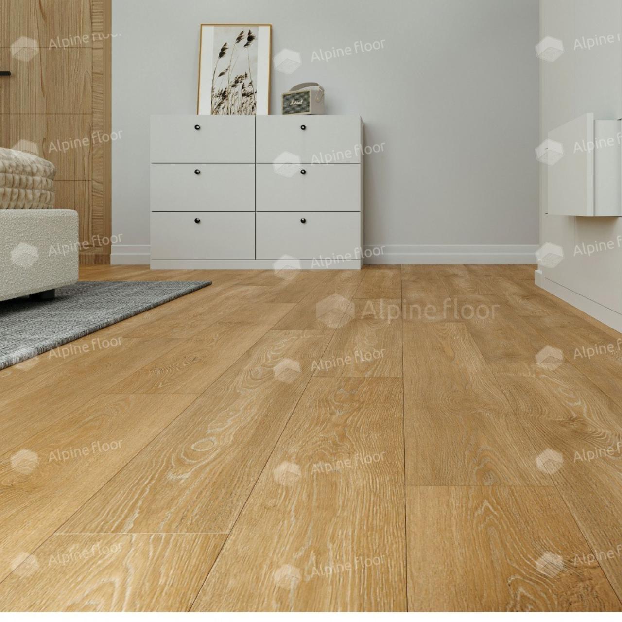 Кварцвинил Alpine Floor Sequoia SPC Еco 6-14 Пуро